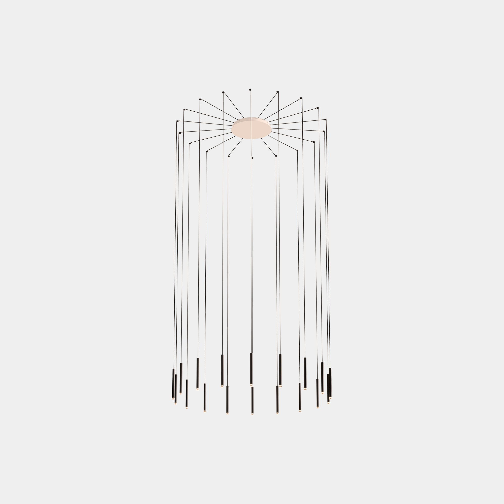 LedsC4 Candle 18 Light Pendant