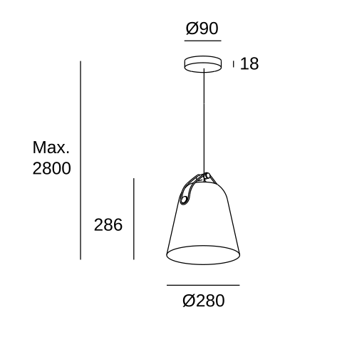 LedsC4 Napa Big Pendant