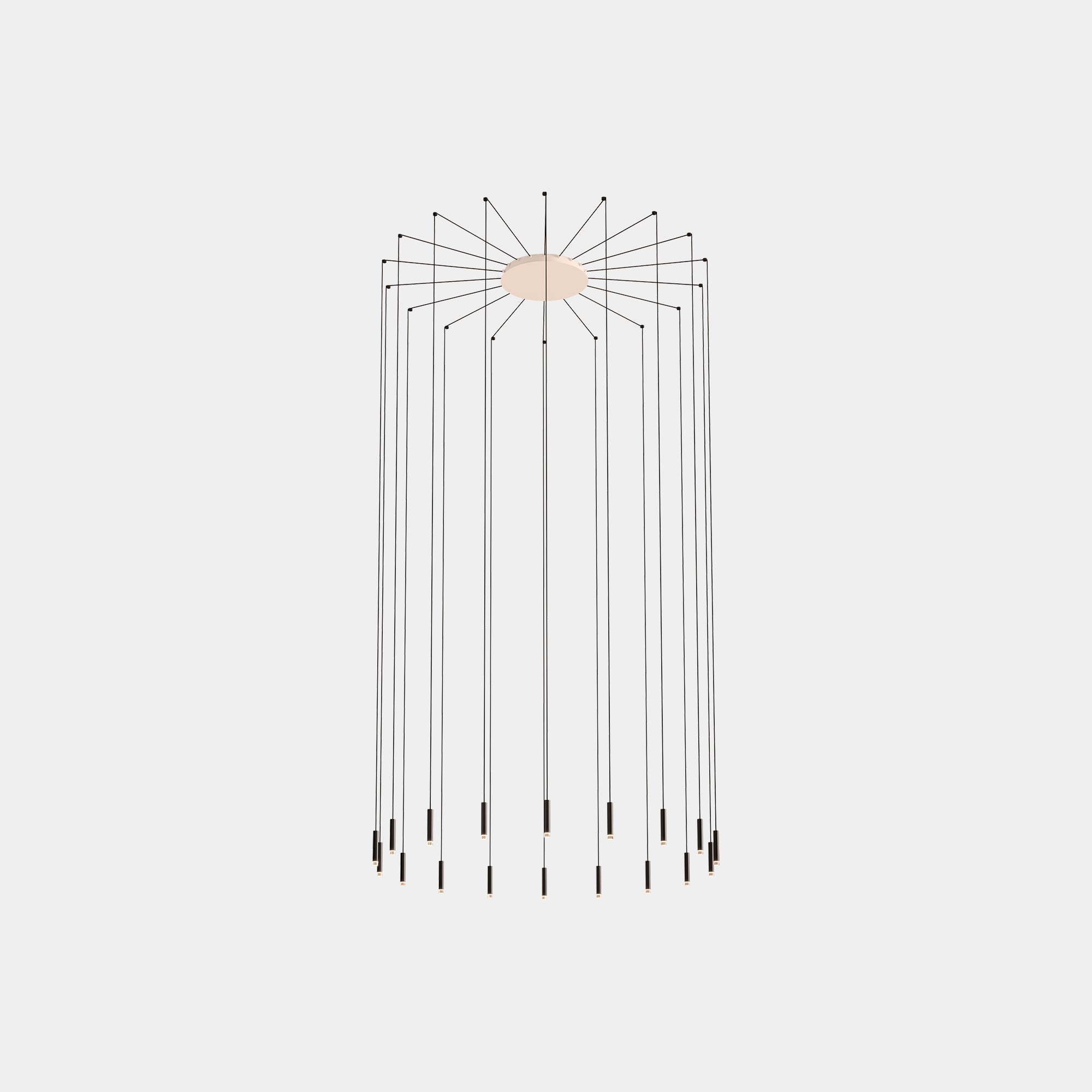 LedsC4 Candle XXS 18 Light Pendant