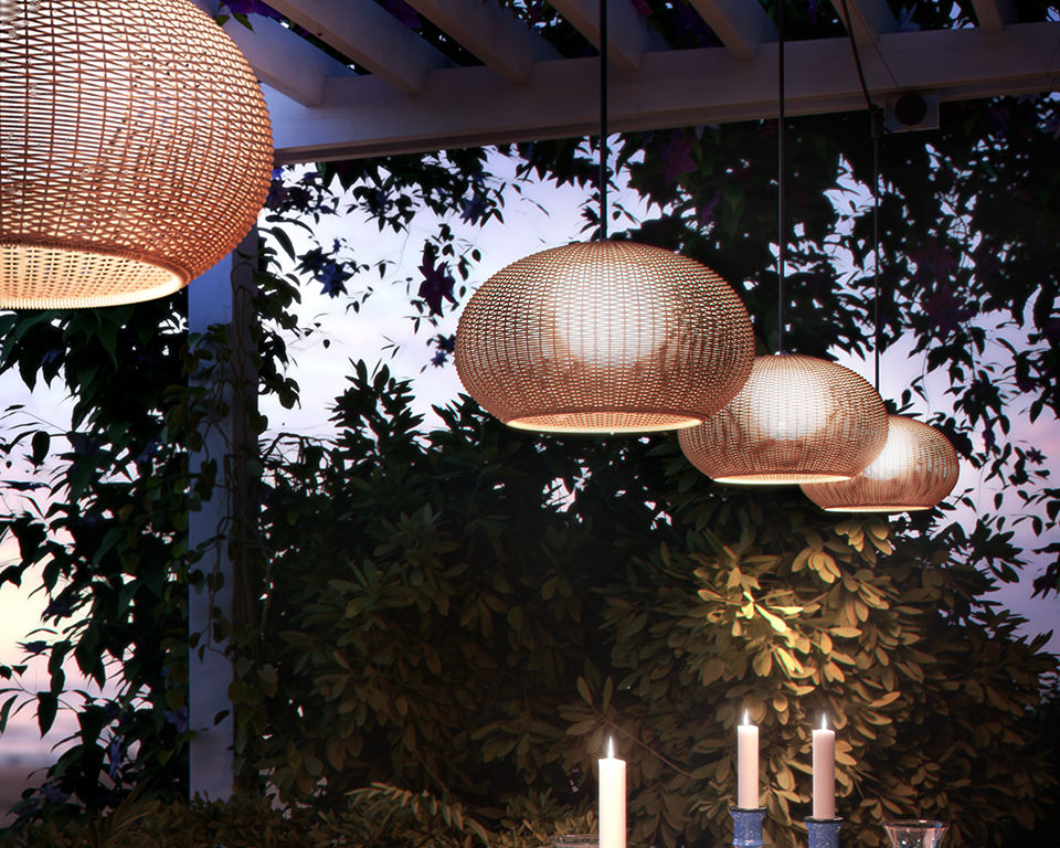 Bover Garota Catenary S/27/4L Outdoor Light