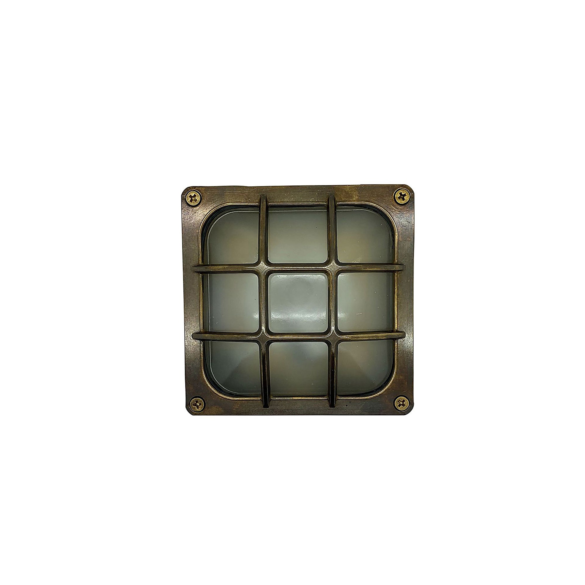 Navigator Francis Wall Light - Antique Brass