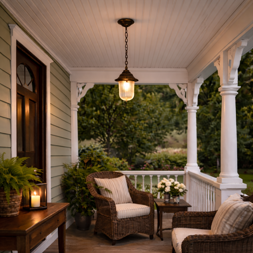 Navigator Hull Pendant Lantern - Antique Brass