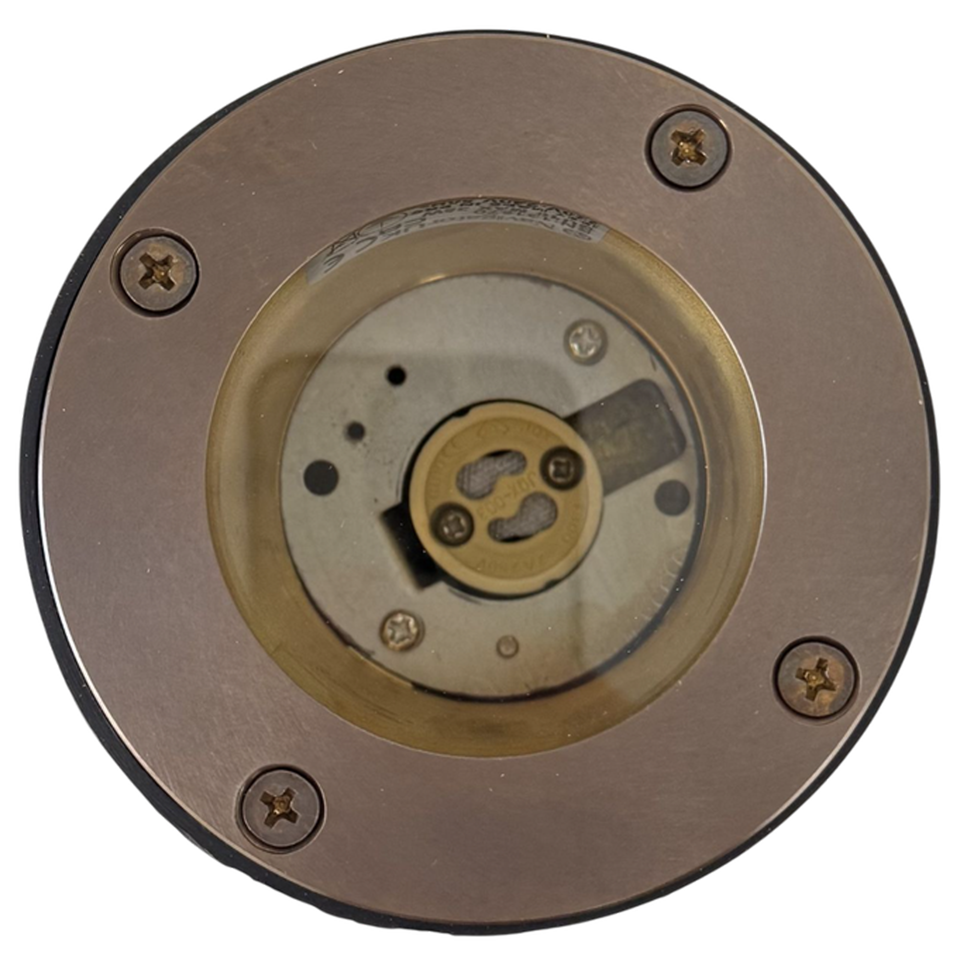 Navigator Recessed Ground Light - Antique Brass