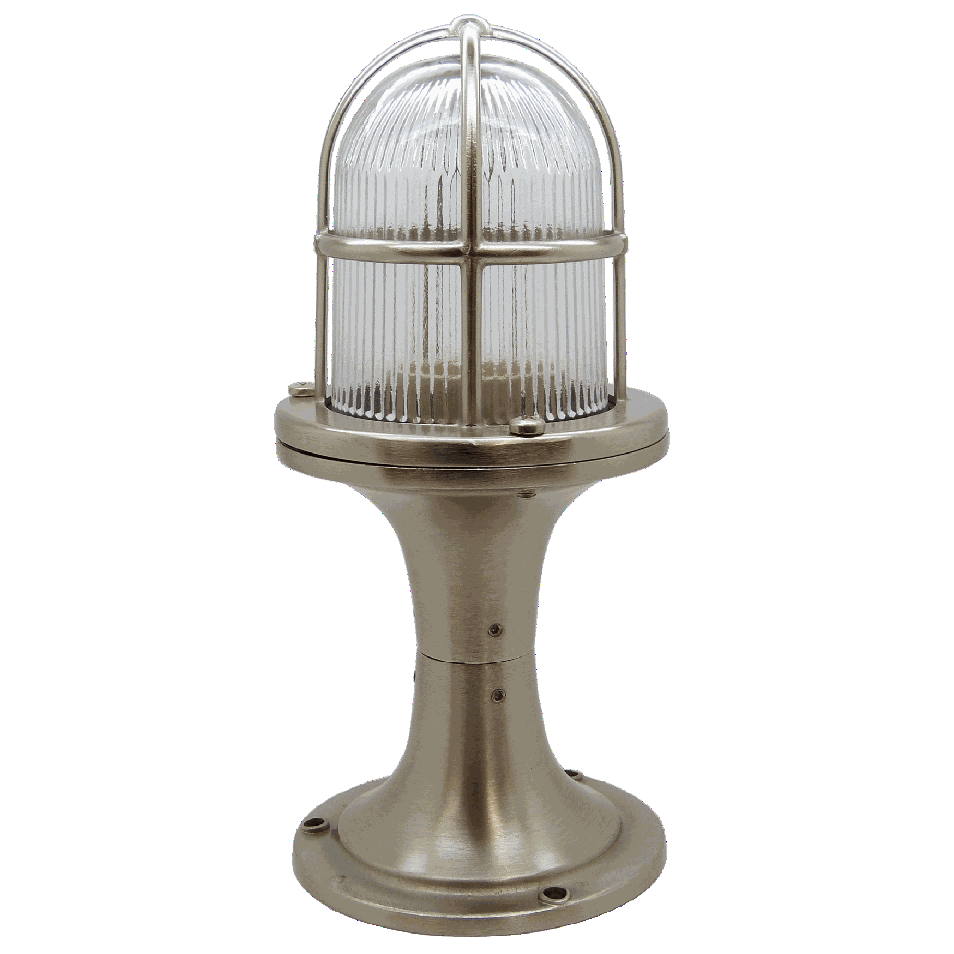 Navigator Wellington Post Lantern - Satin Nickel