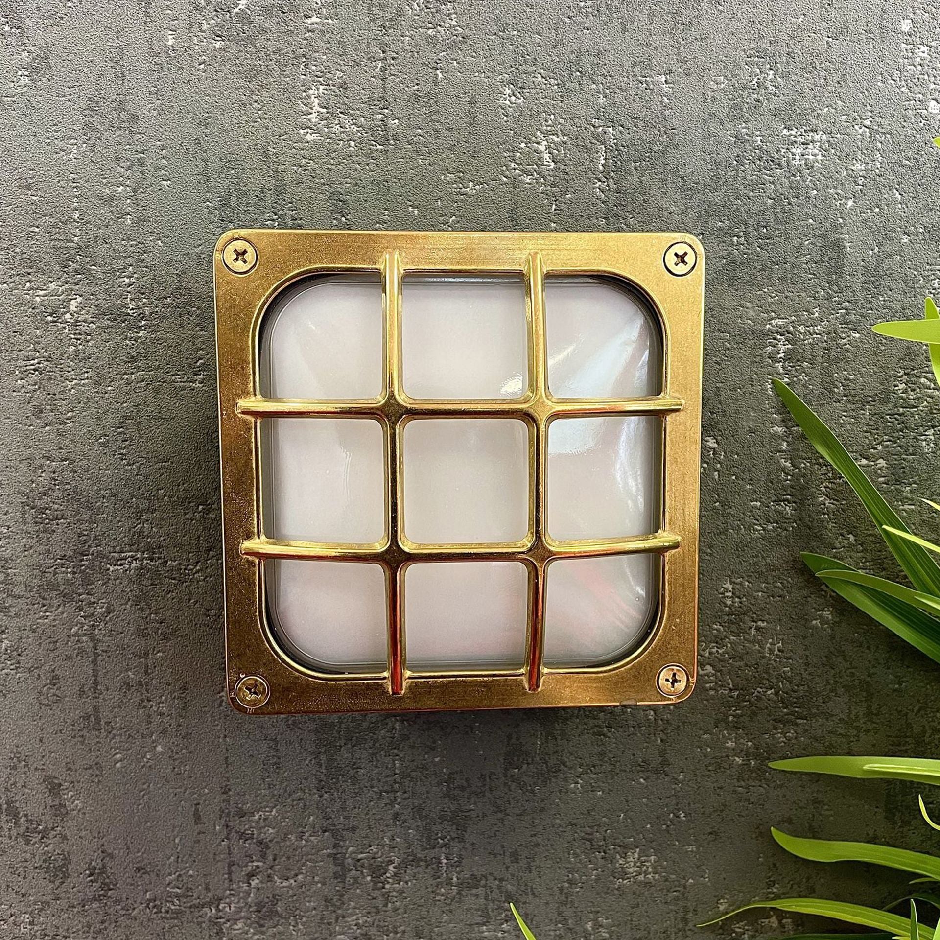 Navigator Francis Wall Light - Raw Brass