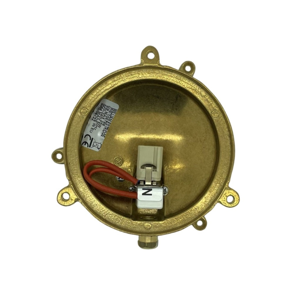 Navigator Mini Compass Bulkhead - Raw Brass