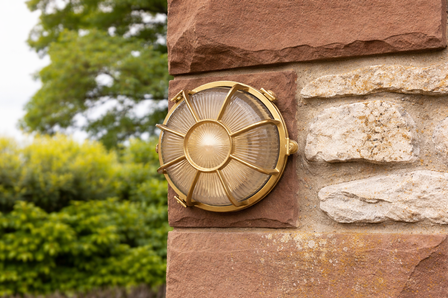 Navigator Grand Capstan Bulkhead - Raw Brass