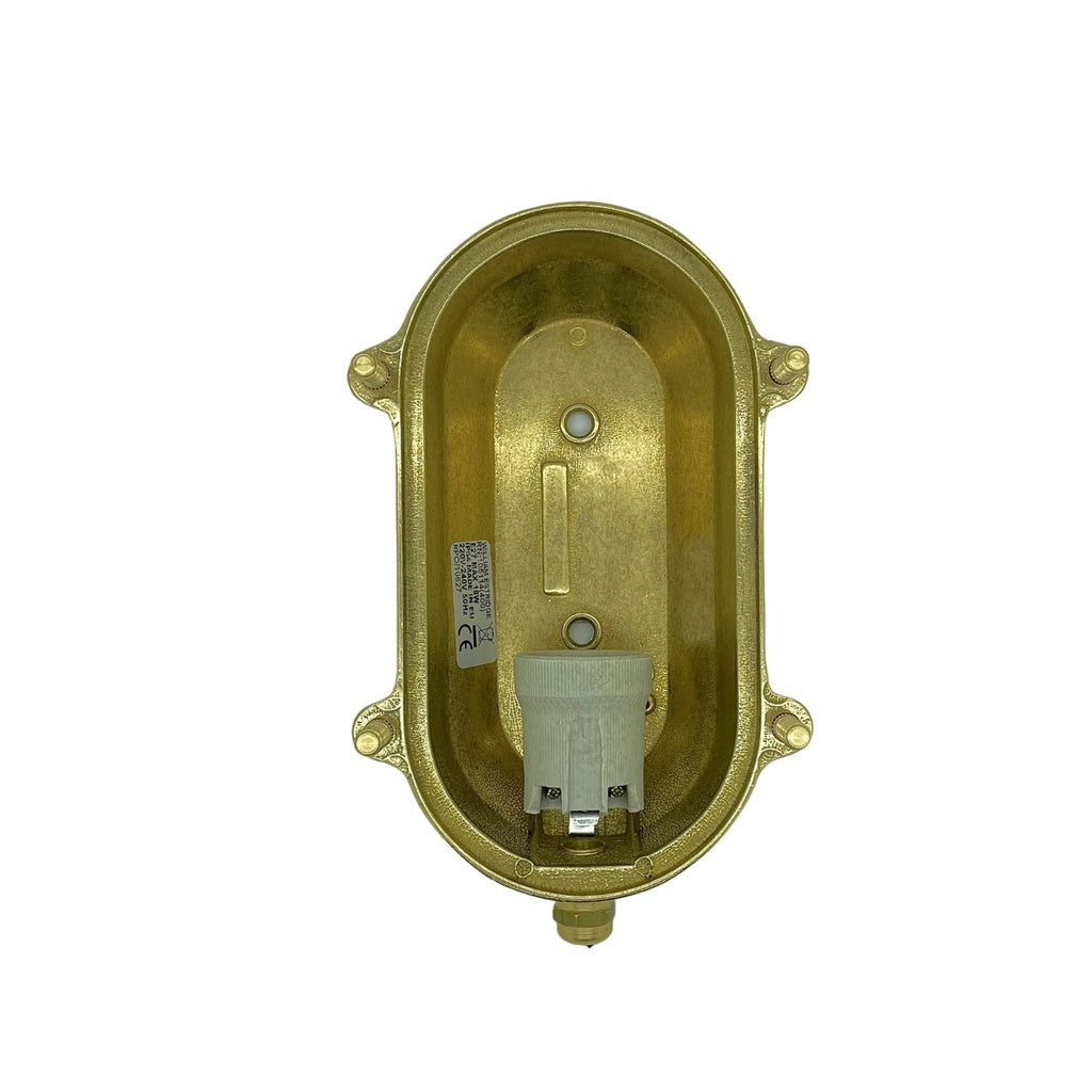 Navigator Horatio Junior Bulkhead - Antique Brass