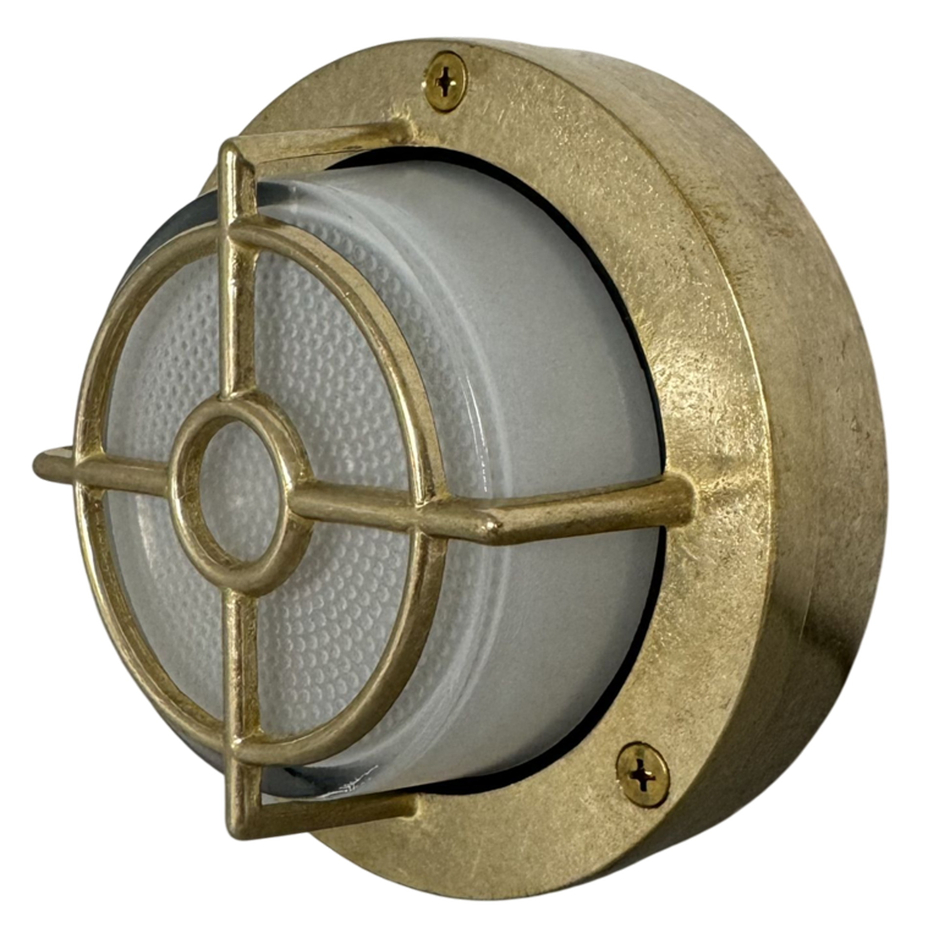 Navigator Compact Mini Walkway Light - Raw Brass