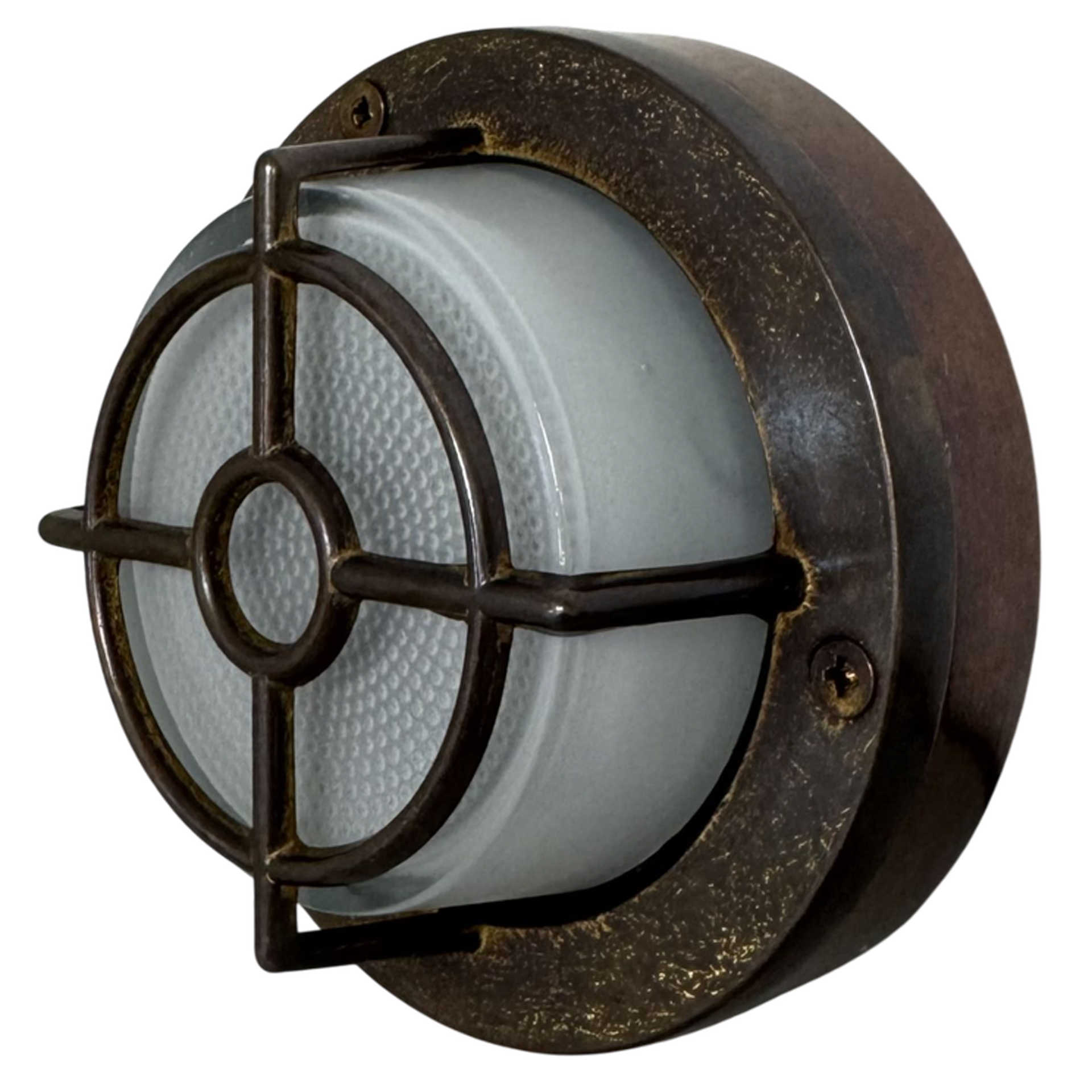 Walkway Guard Light - Antique Brass