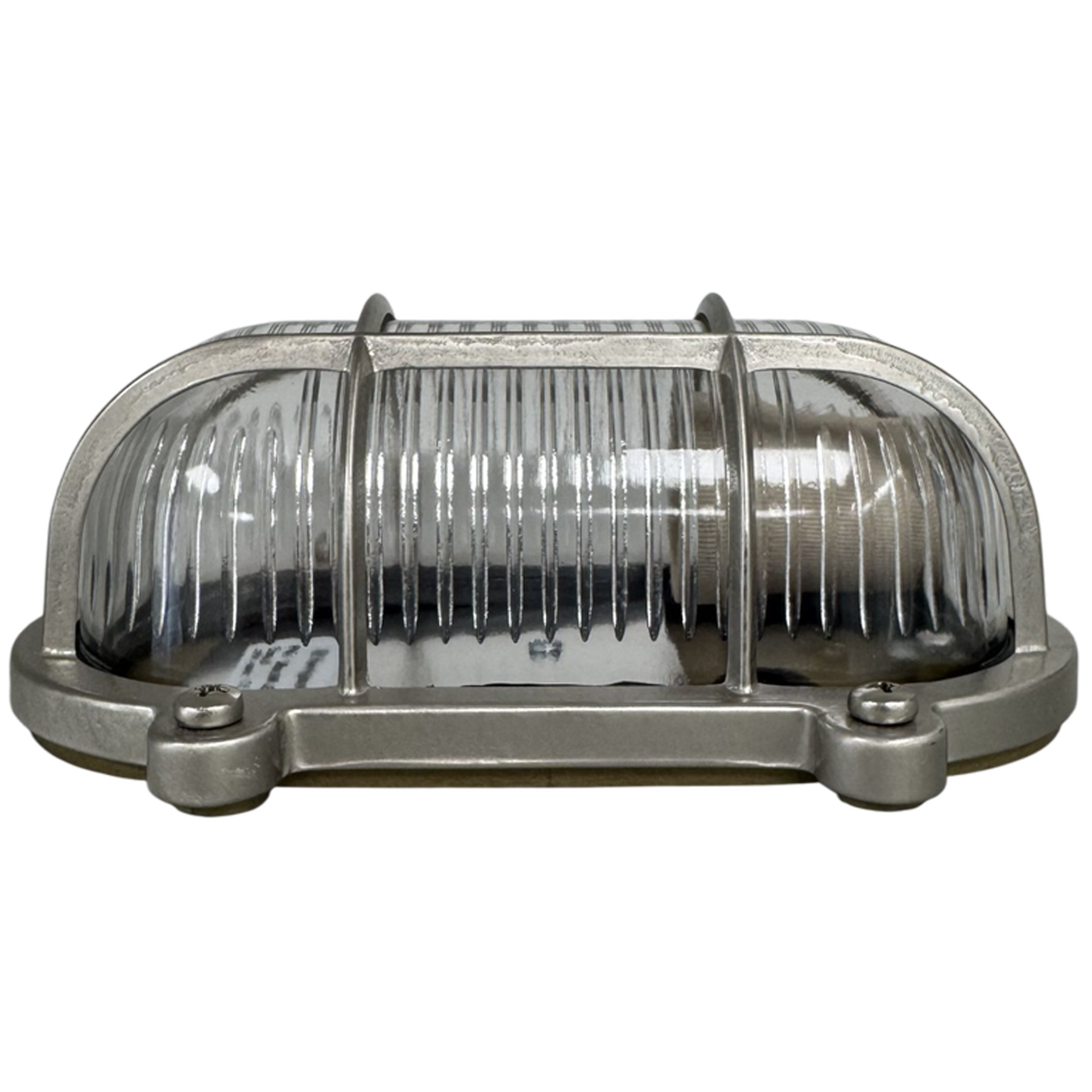 Navigator Standard Bulkhead Wall Light Flush - Satin Nickel