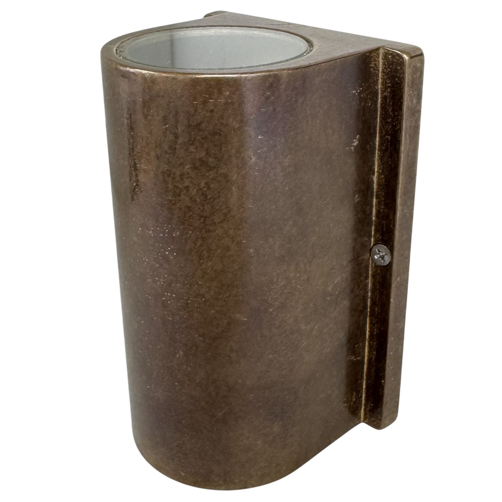 Navigator Up & Down Wall Light Flush - Antique Brass