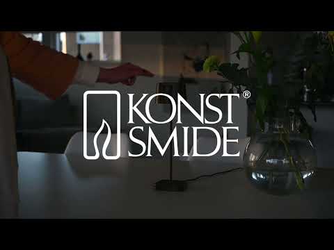 Konstsmide Nice Table Lamp with USB - Rust