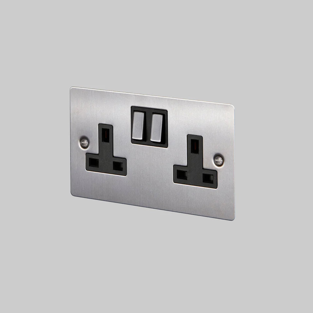 Buster + Punch 2G UK Double Plug Socket