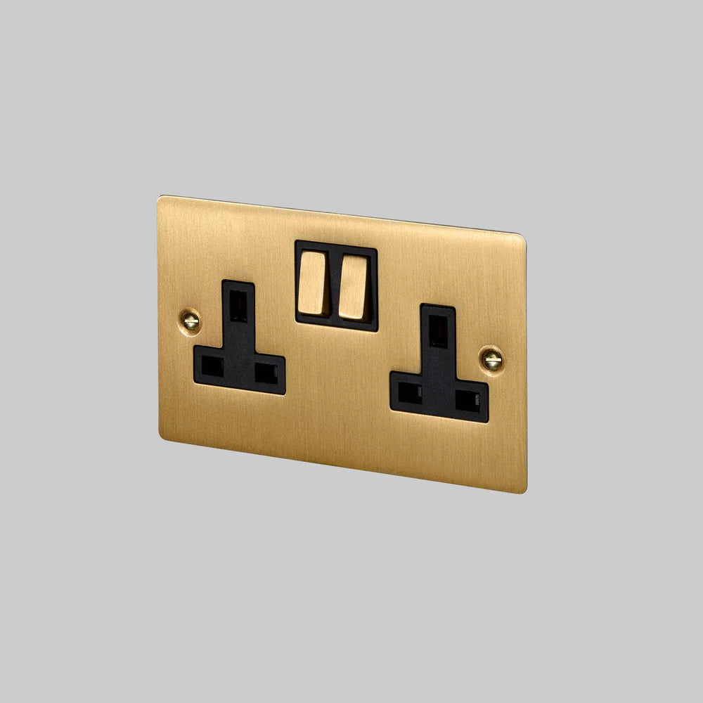 Buster + Punch 2G UK Double Plug Socket