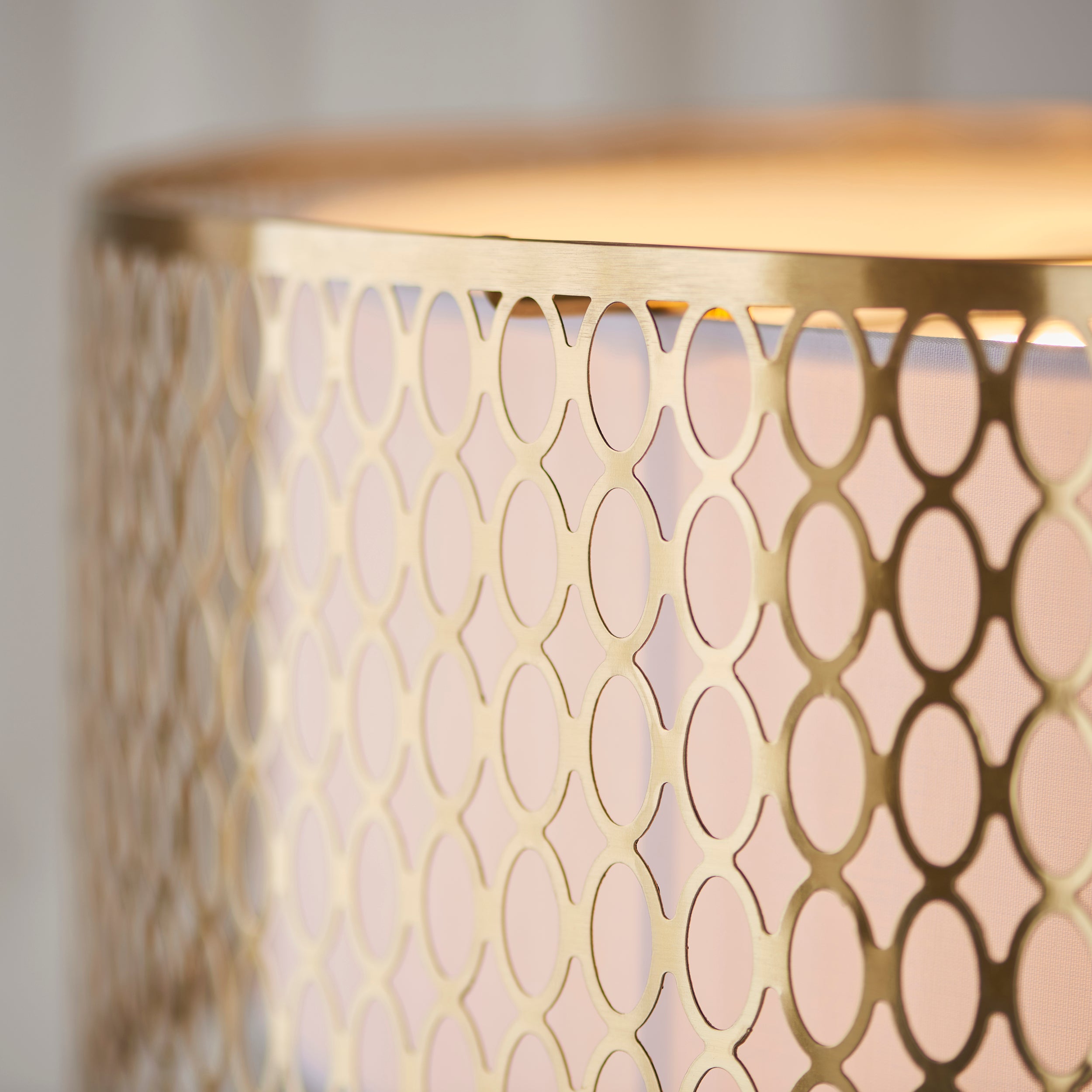 Endon Cordero 3 Light Pendant - Gold Plate