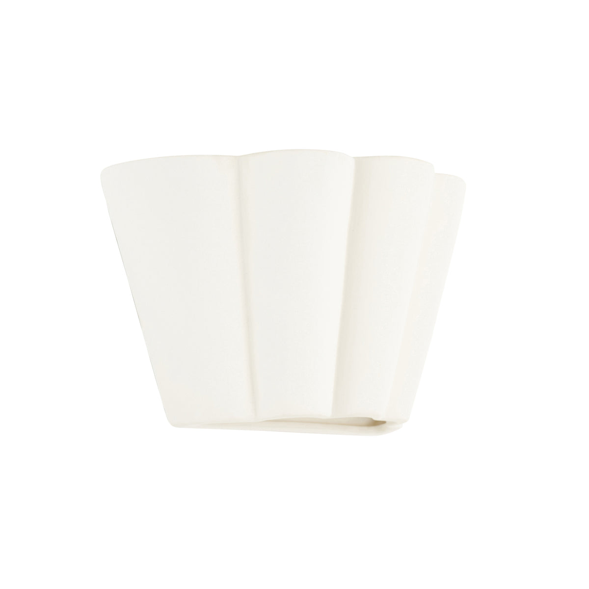 Endon Babylon Wall Washer - Unglazed Ceramic