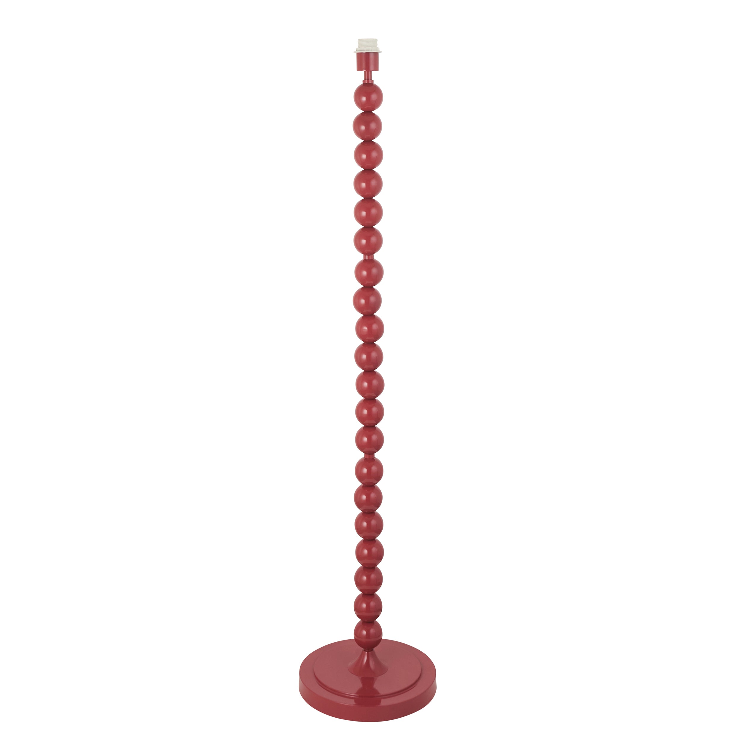 Endon Higgledy Single Light Floor - Gloss Pink Clay Paint