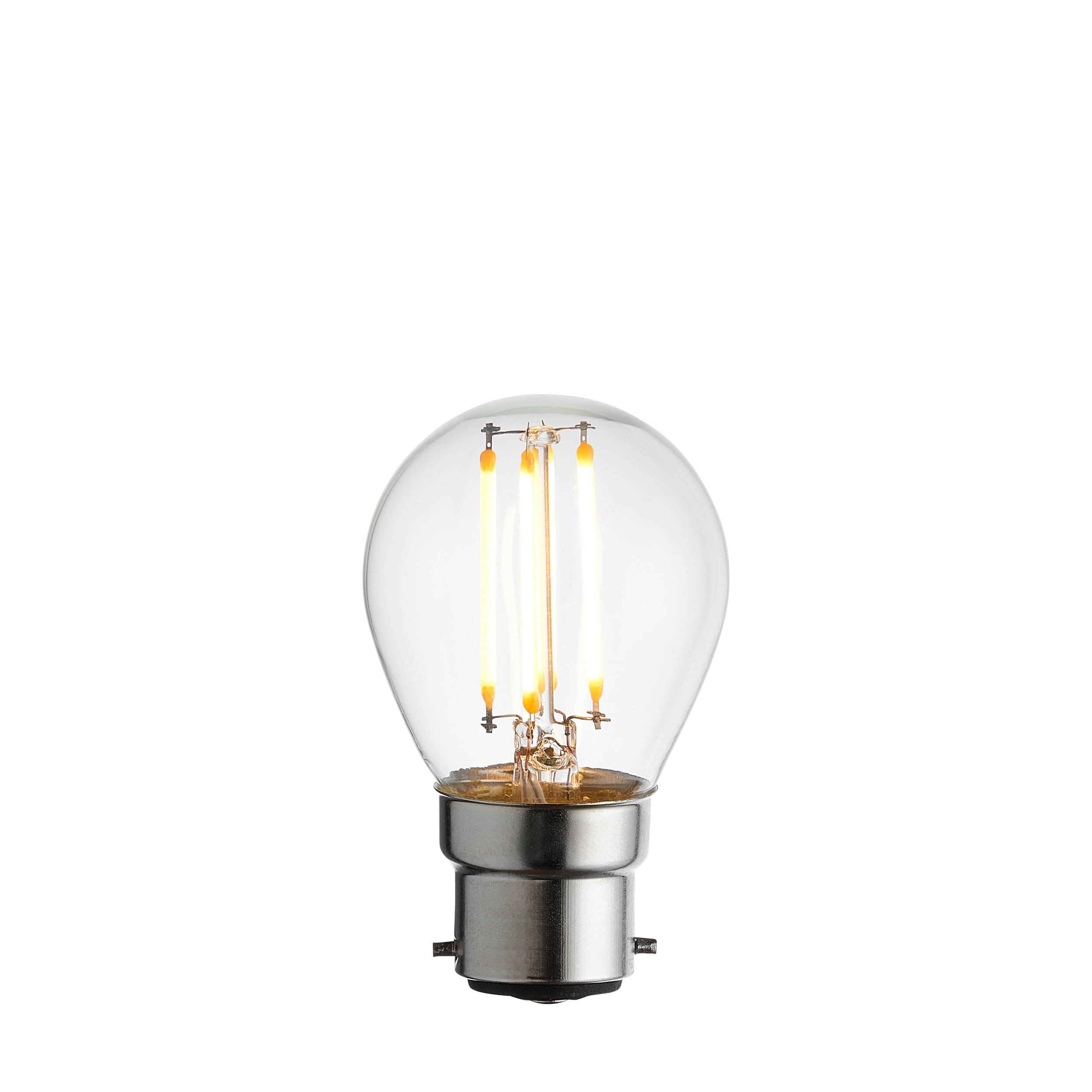 Endon B22 LED Filament Golf Single Light Accessory - Clear Glass
