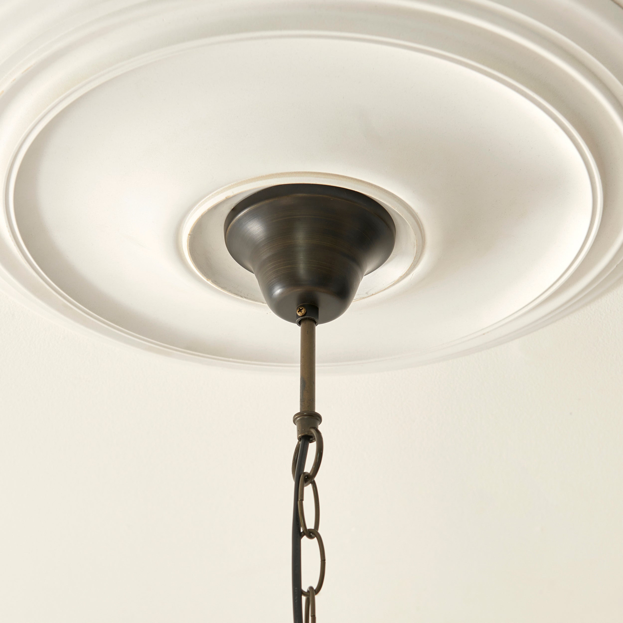 Interiors 1900 Botanica Large Pendant - Handcrafted Tiffany Style Glass