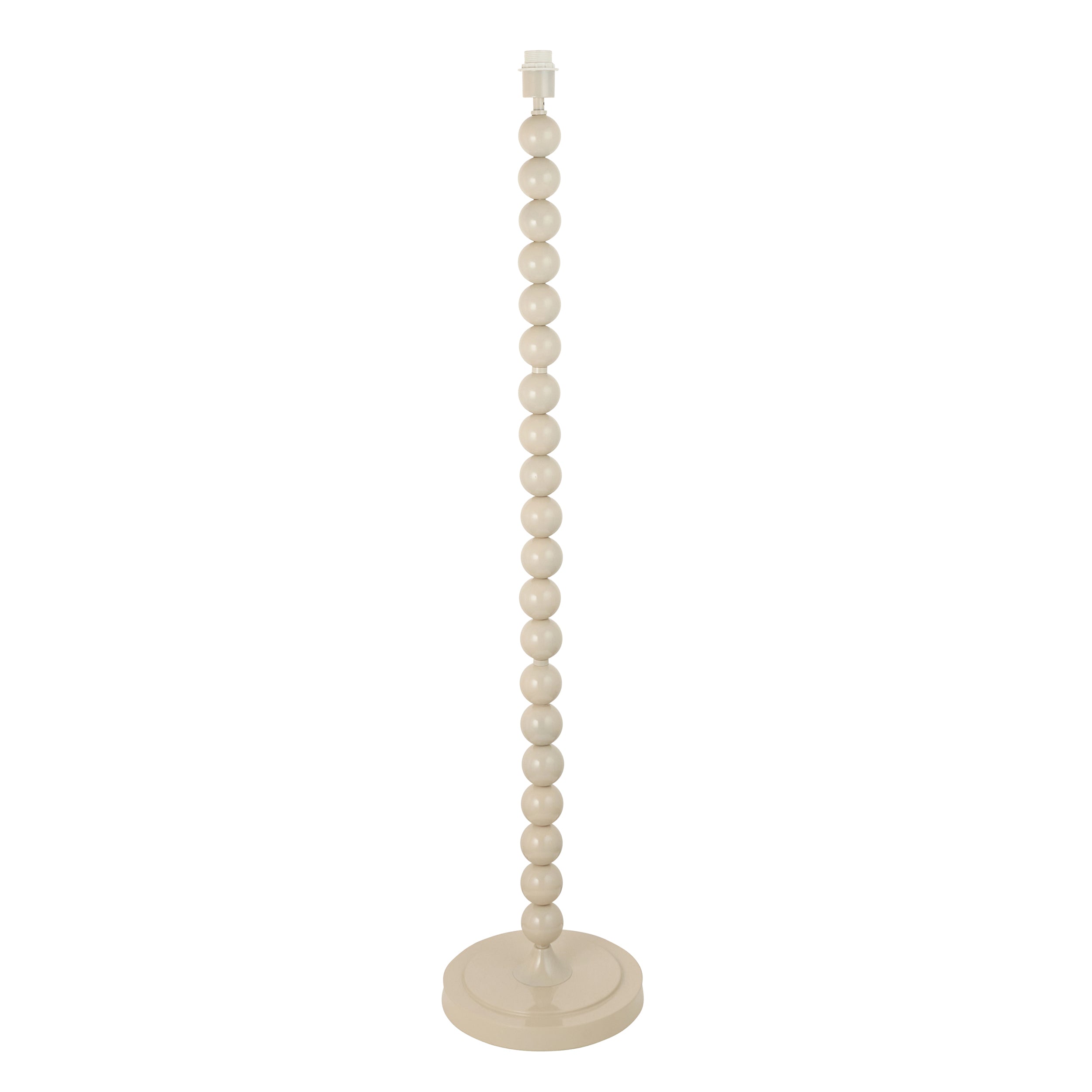Endon Higgledy Single Light Floor - Gloss Almond White Paint