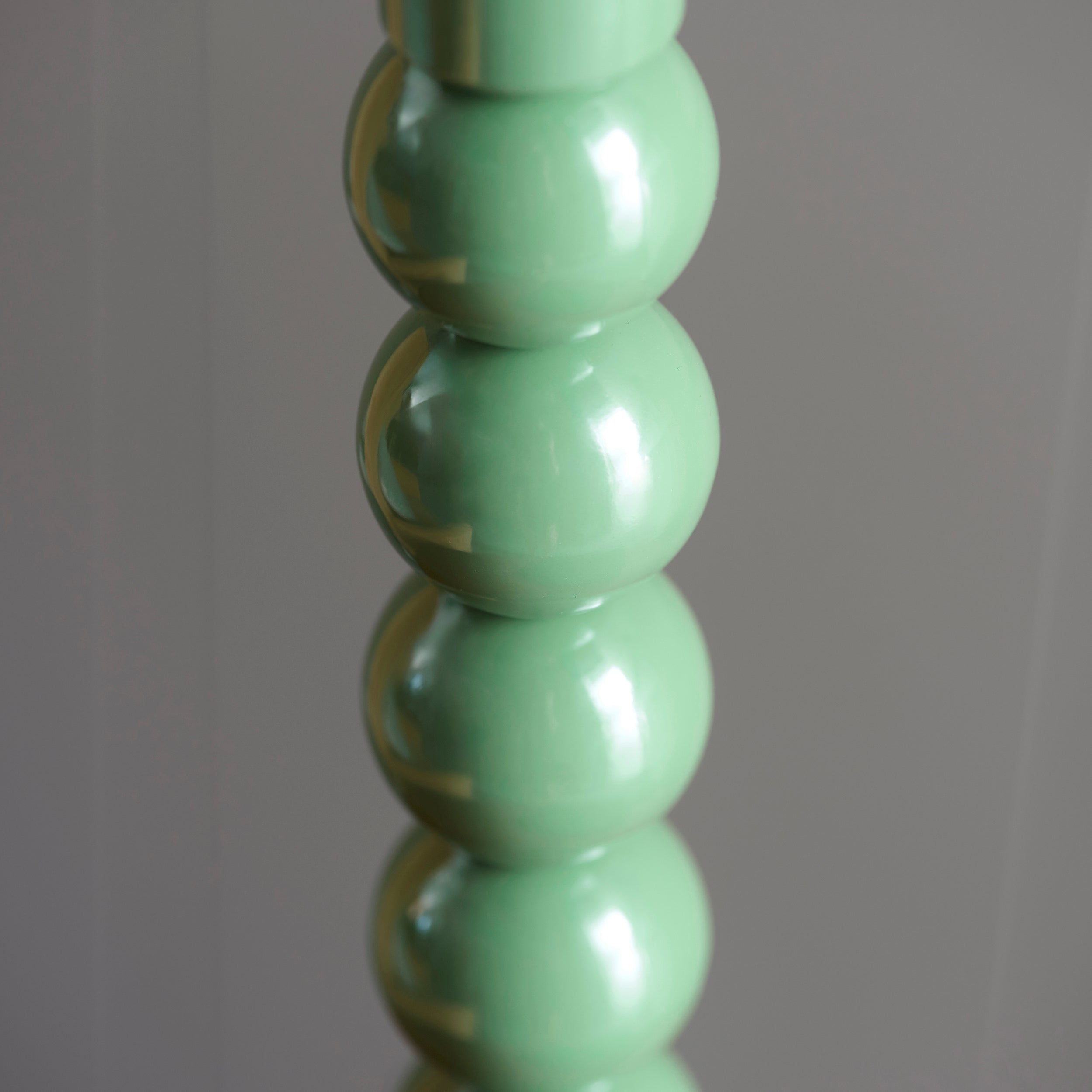 Endon Higgledy Single Light Table Lamp - Gloss Cotswold Green Paint