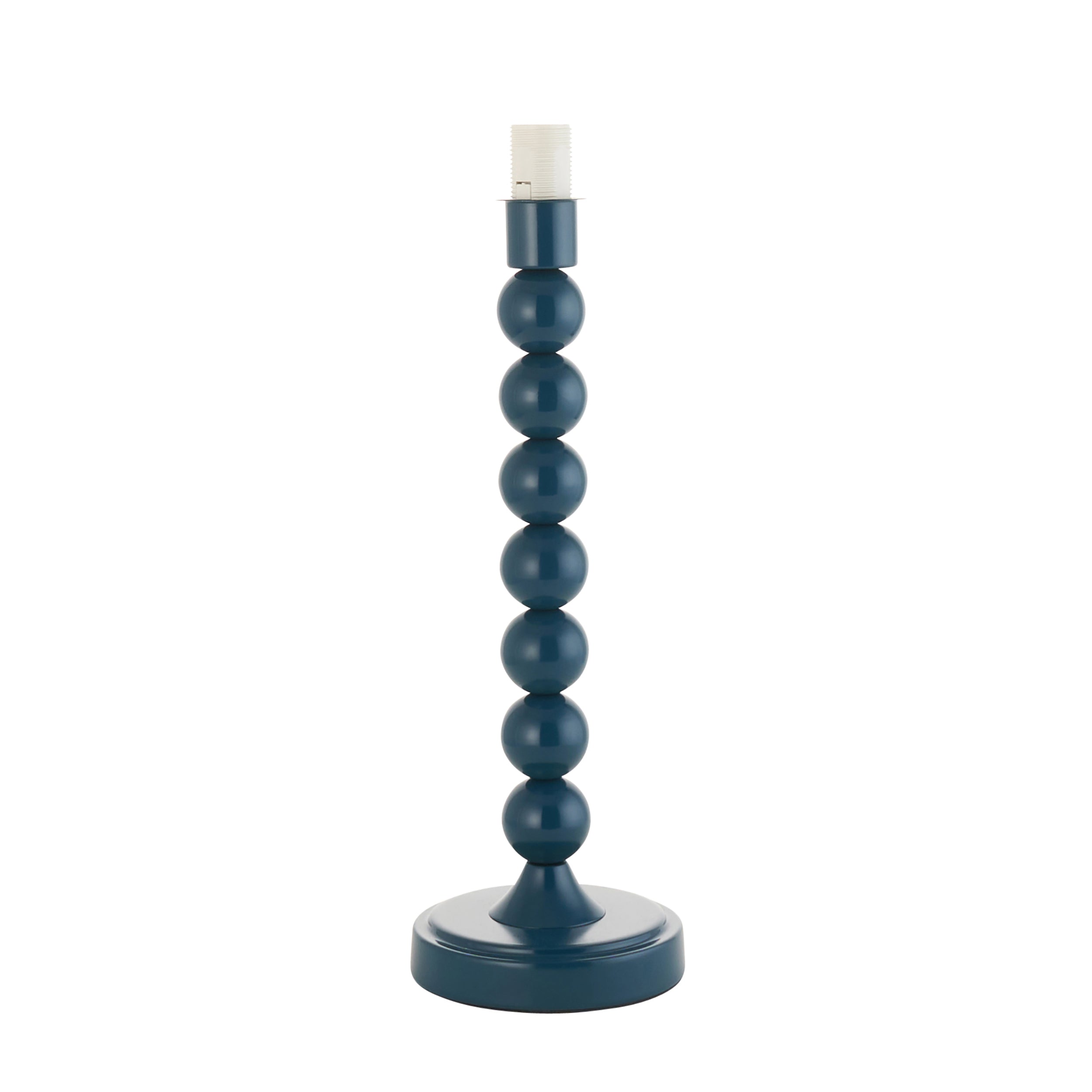 Endon Higgledy Single Light Table Lamp - Gloss Marlin Blue Paint