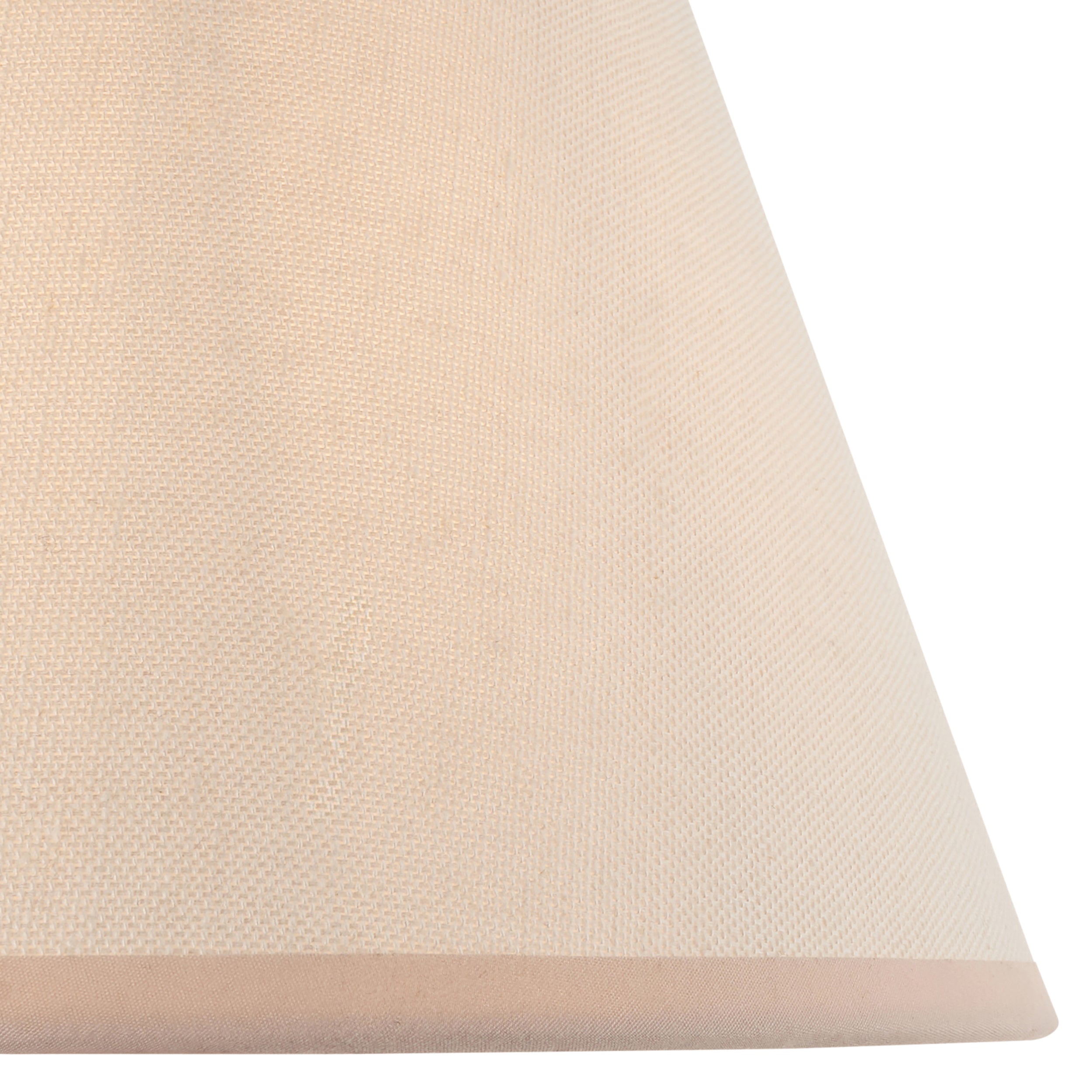 Endon Burley Rechargeable Floor Lamp & Ivy 25cm Vintage White Shade