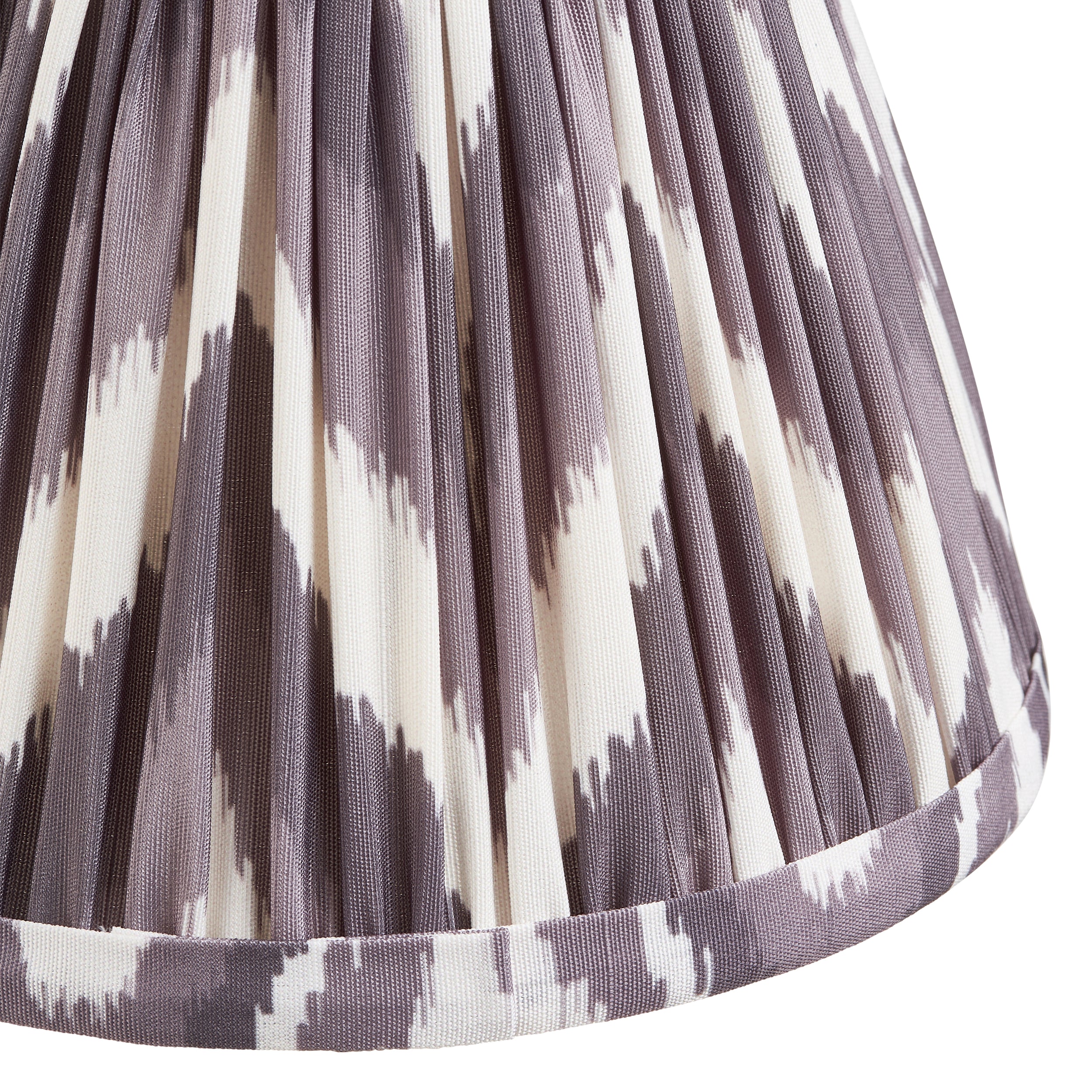Endon Santiago Wall Light & Zigzag 16cm Pearl Grey Shade
