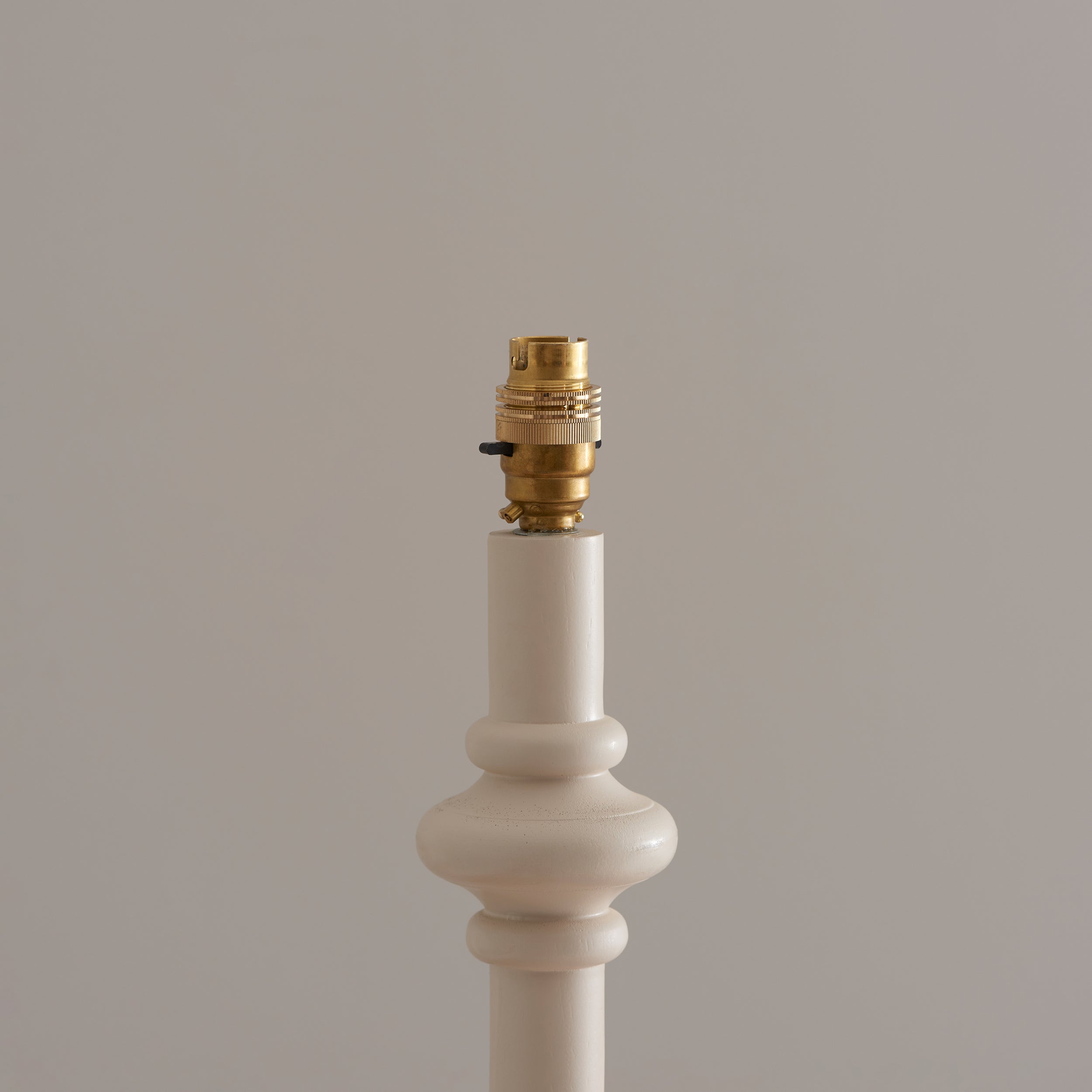 Endon Carnaby Satin Almond White Floor Lamp & Ikat 35cm Marlin Blue Shade