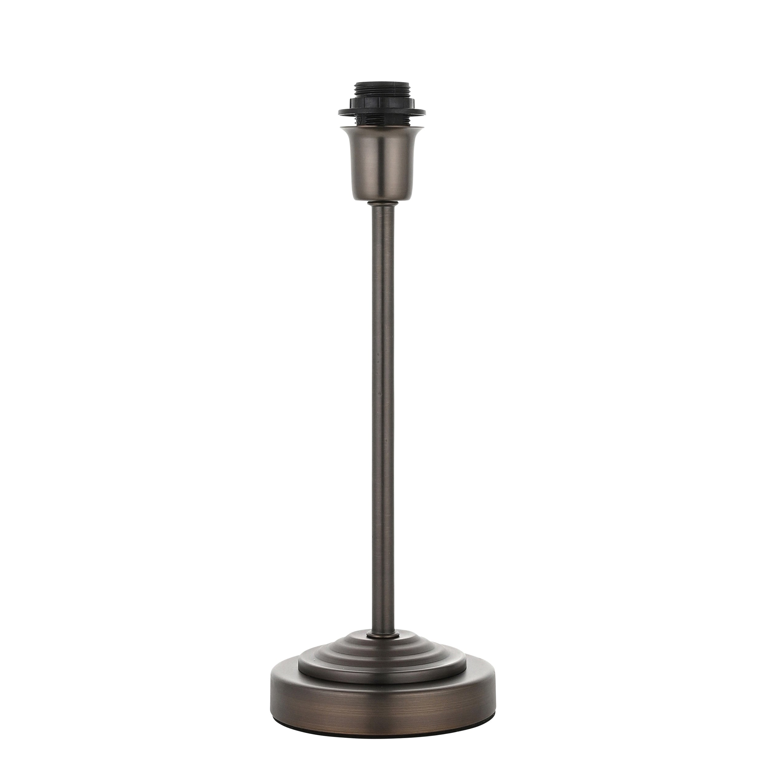 Endon Rise Table - Base Only - Dark Antique Bronze Plate