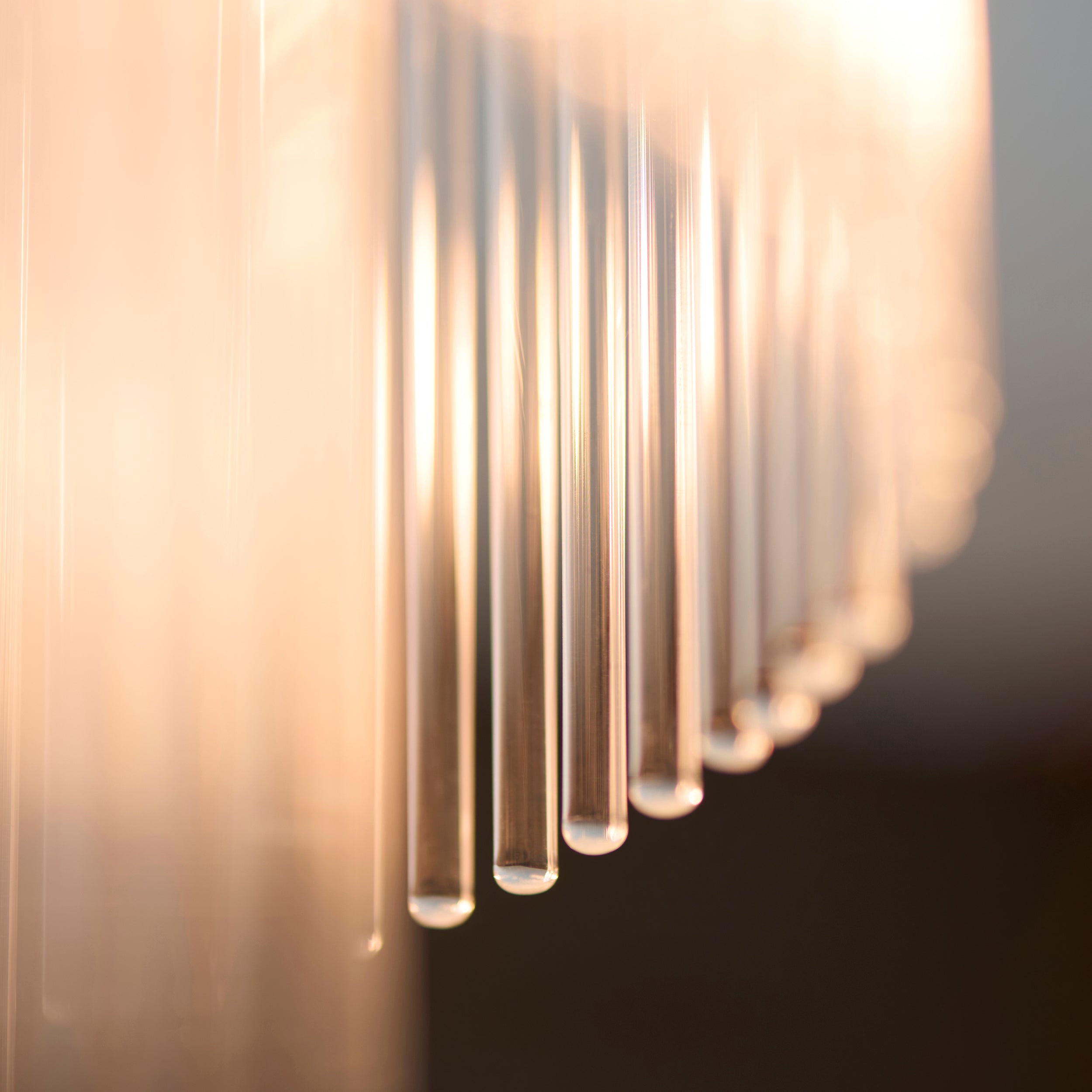 Endon Marietta Flush Ceiling Light - Antique Brass Plate & Clear Glass