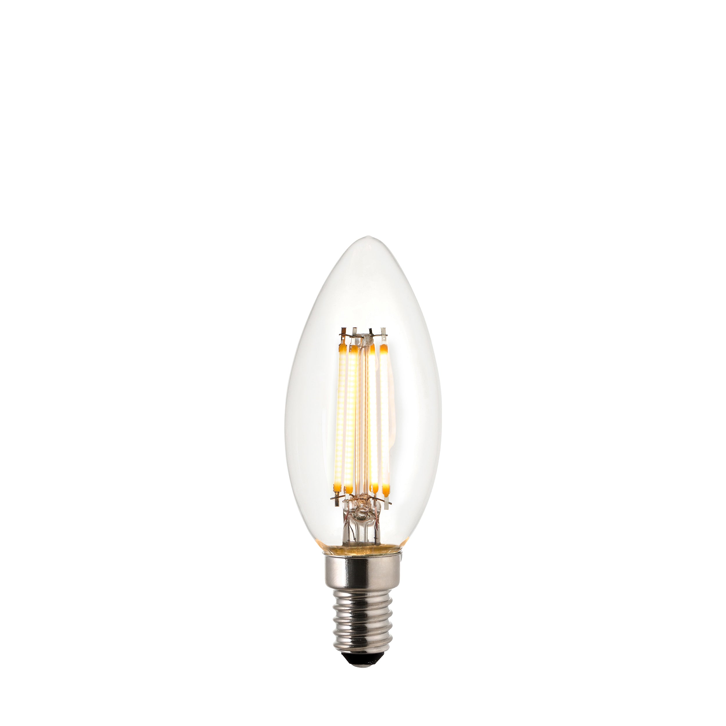 Endon E14 LED Filament Candle Warm White - Non Dimmable Bulb