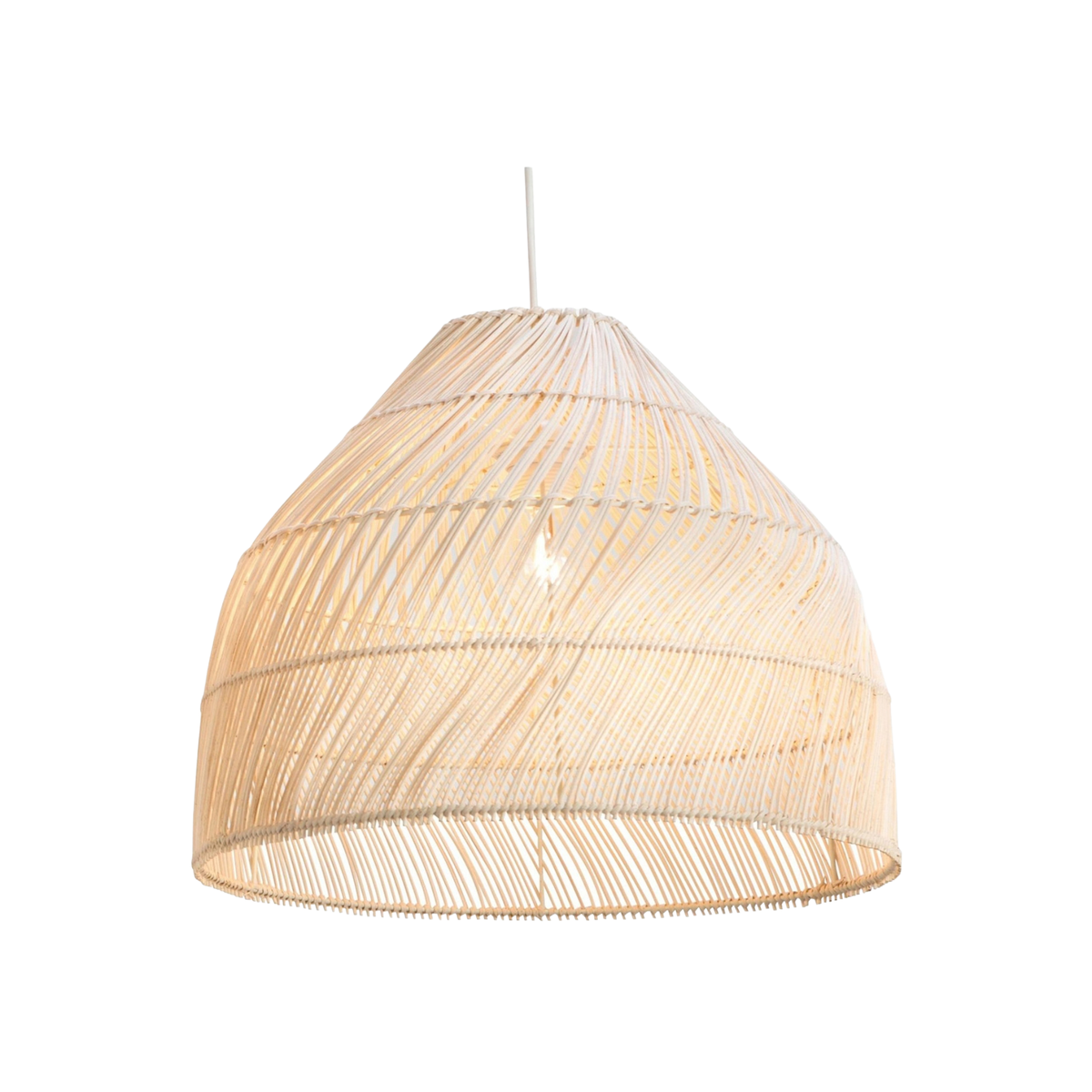 MADE.COM Java Small Lamp Shade in Natural Rattan