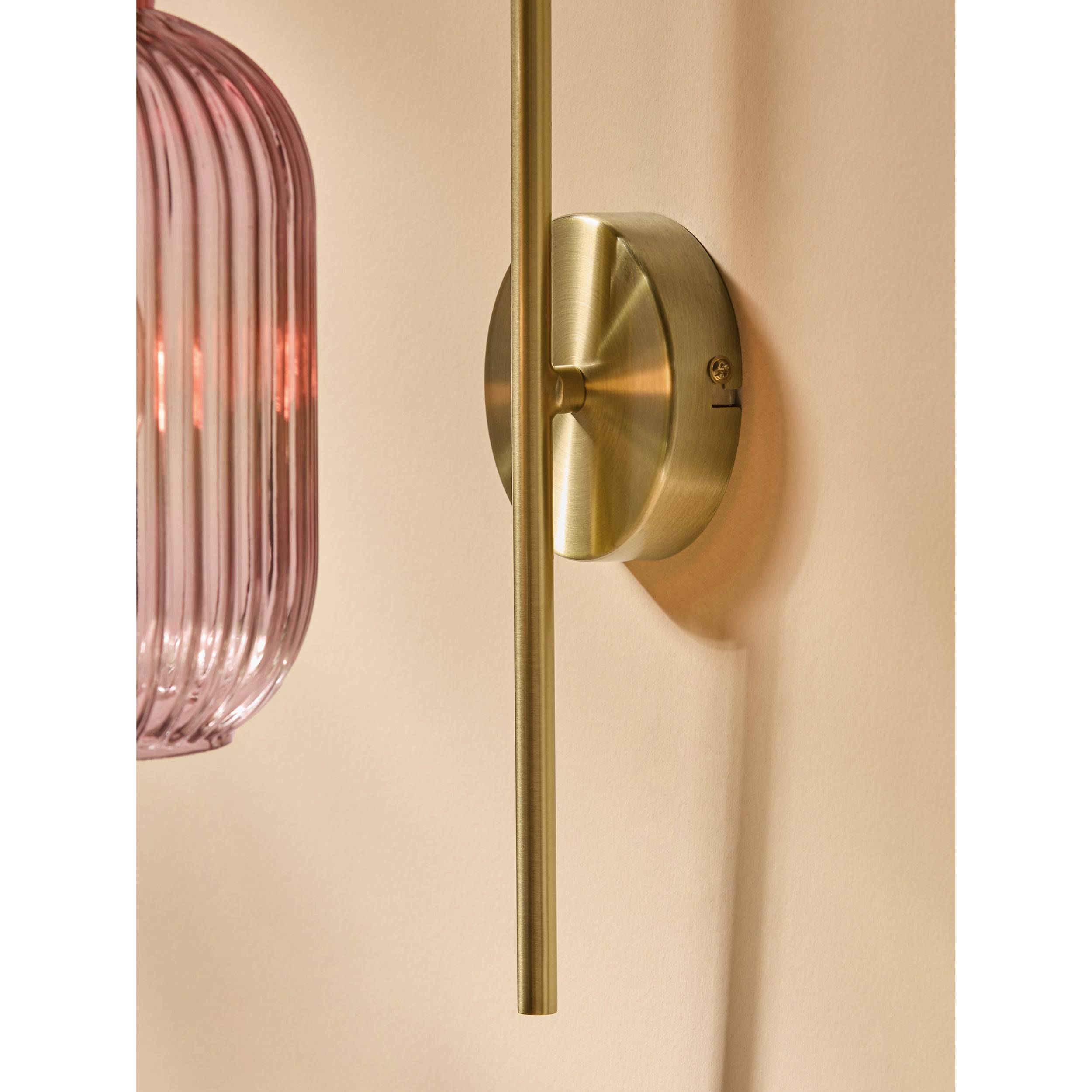 MADE.COM Briz Wall Lamp - Pink
