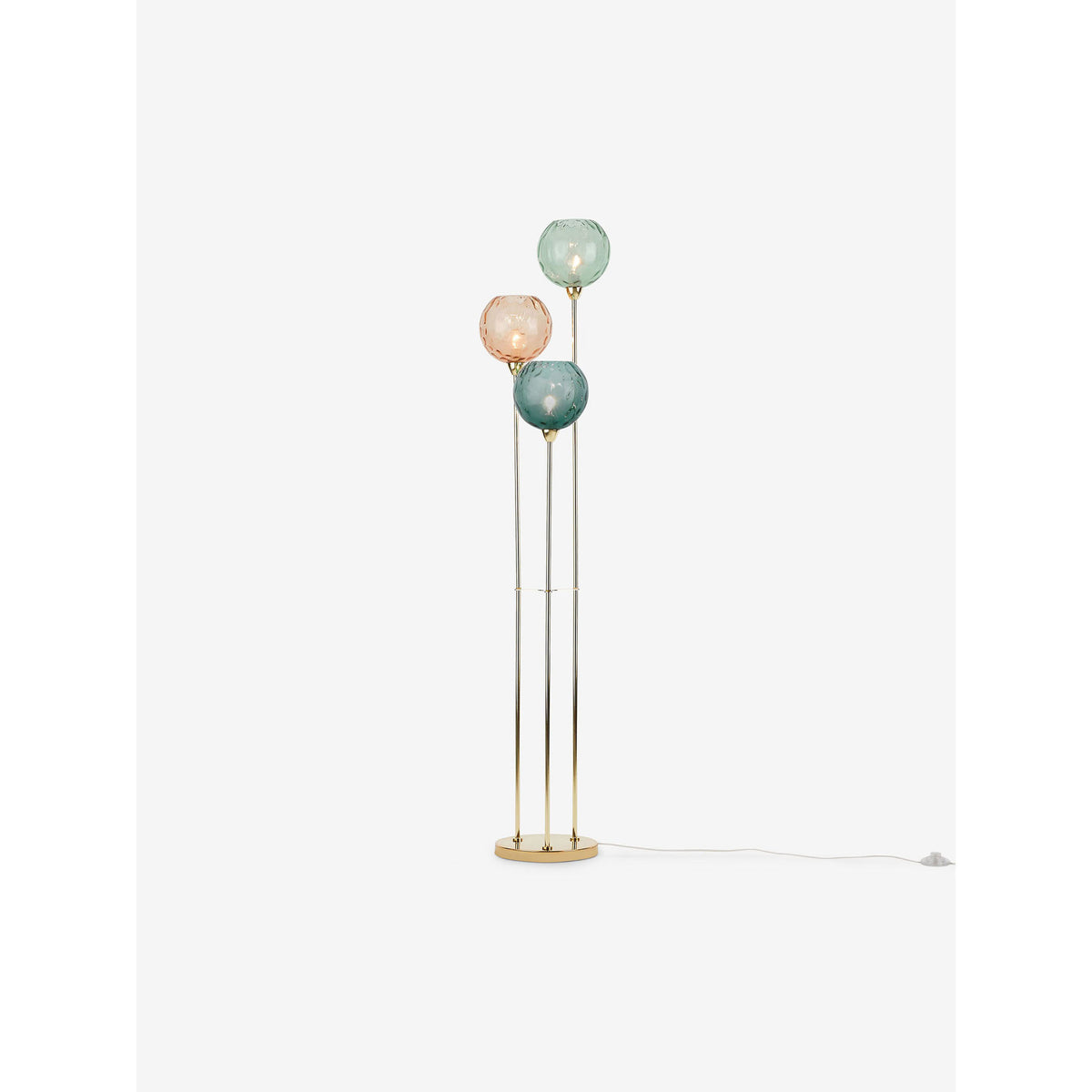 MADE.COM Ilaria Floor Lamp - Blue & Pink