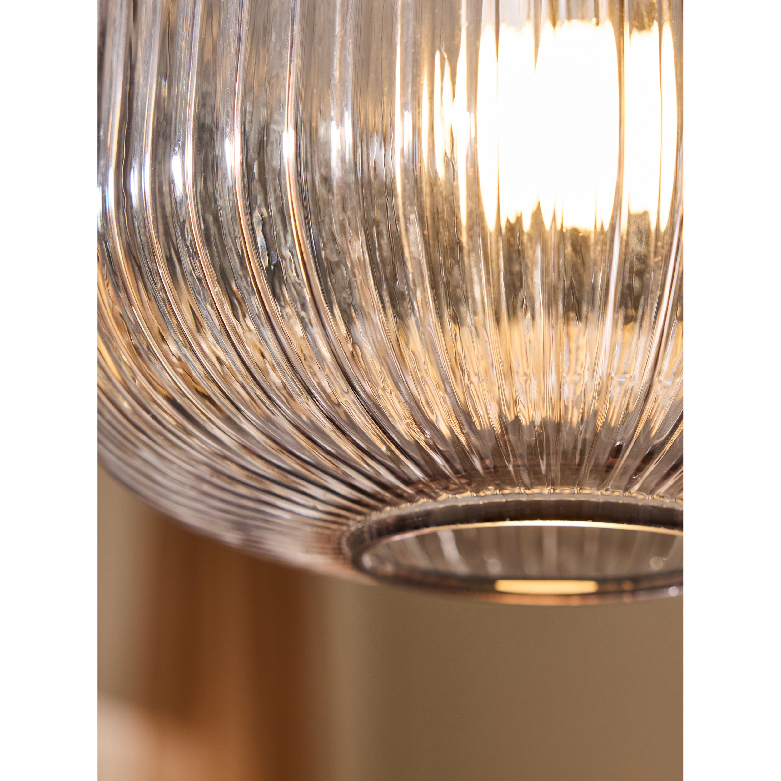 MADE.COM Briz Flush Ceiling Light - Grey