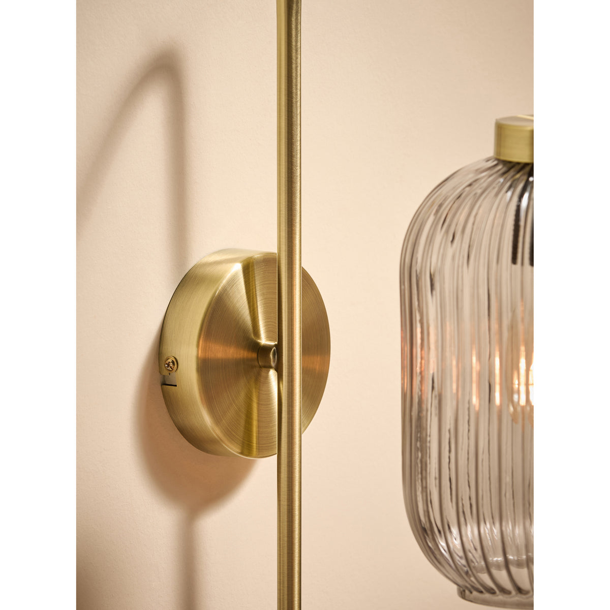 MADE.COM Briz Wall Lamp - Grey