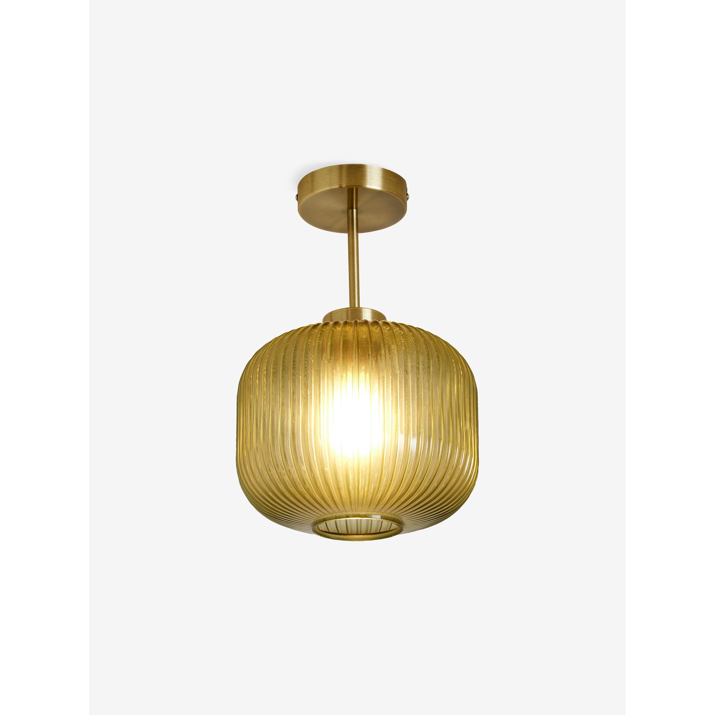 MADE.COM Briz Flush Ceiling Light - Green