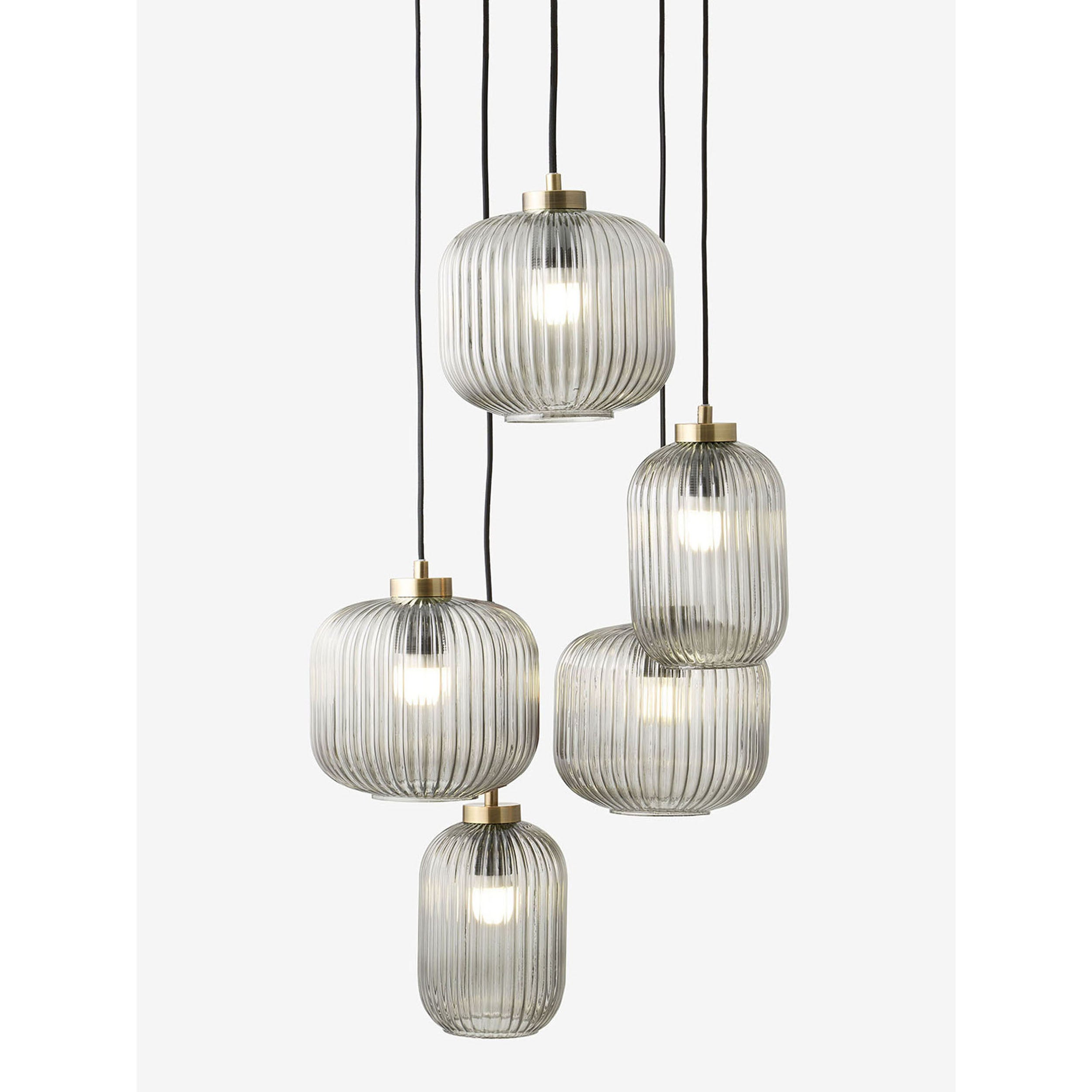 MADE.COM Briz Cluster Ceiling Light - Grey