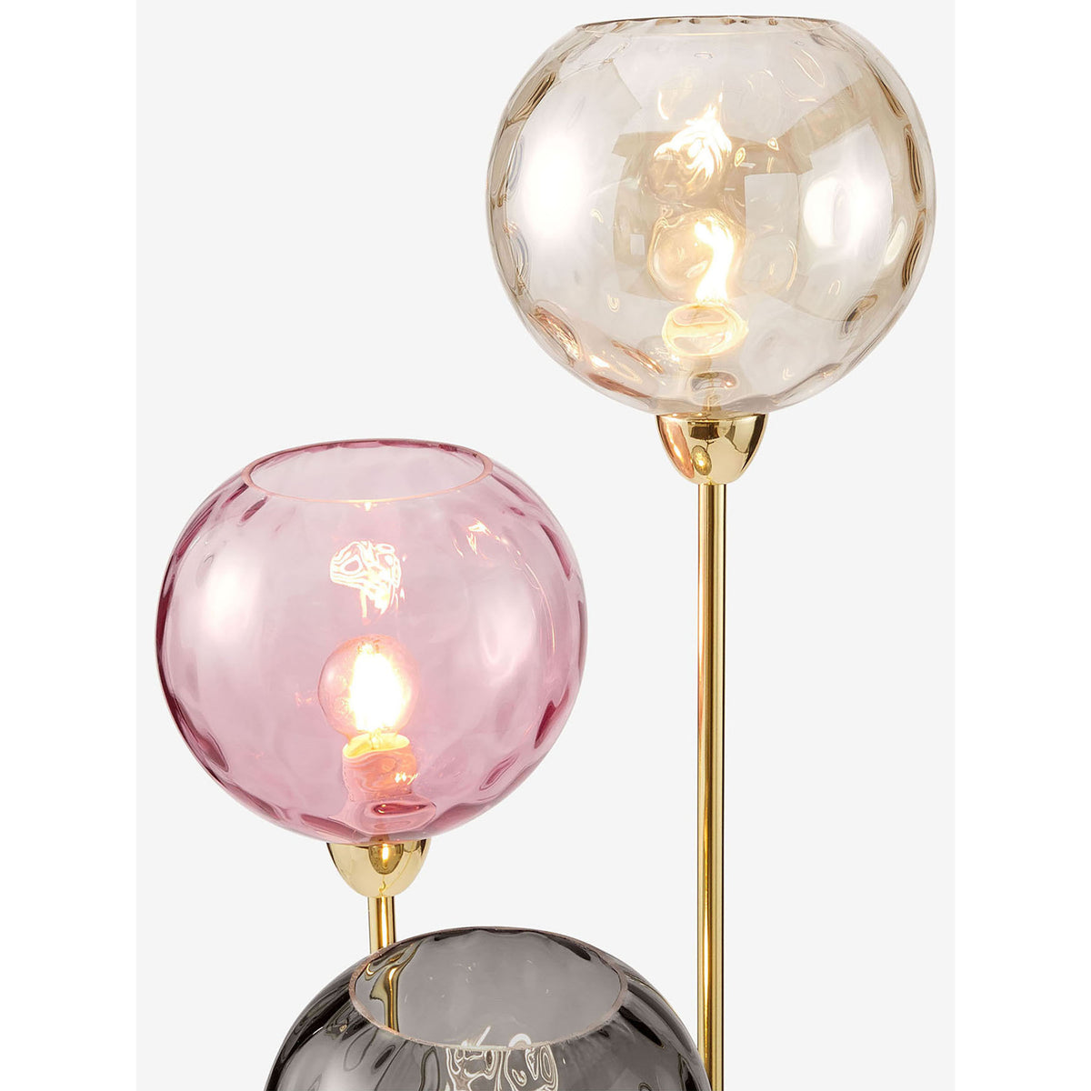 MADE.COM Ilaria Floor Lamp - Light Pink