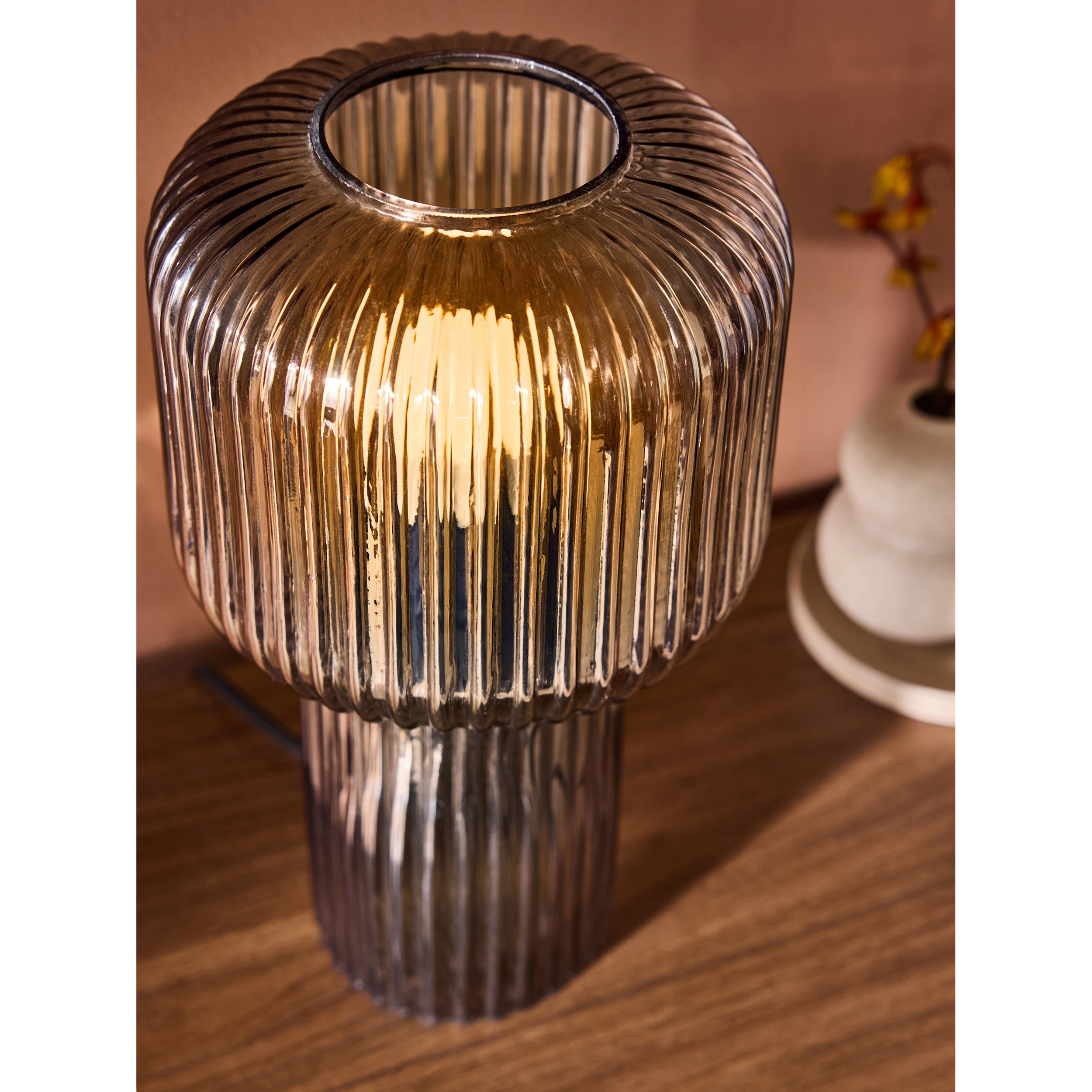 MADE.COM Briz Table Lamp - Grey