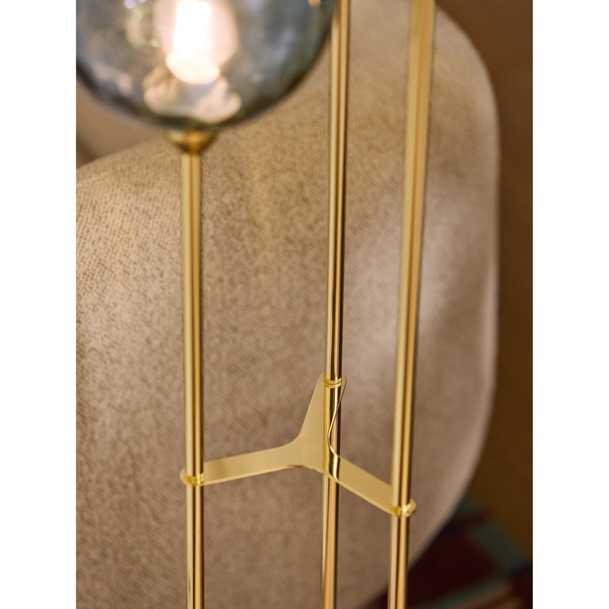 MADE.COM Ilaria Floor Lamp - Blue