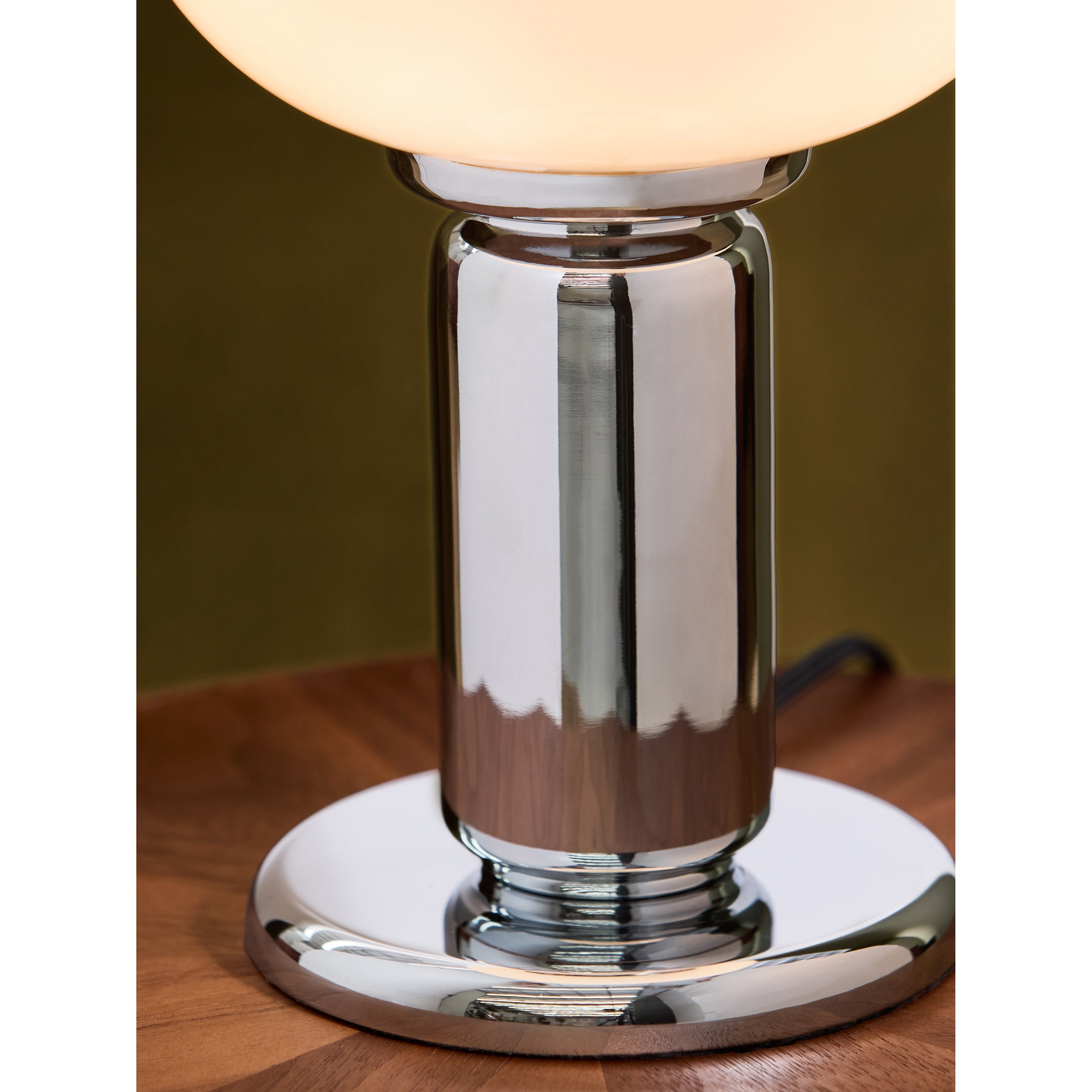 MADE.COM Monroe Table Lamp - Chrome