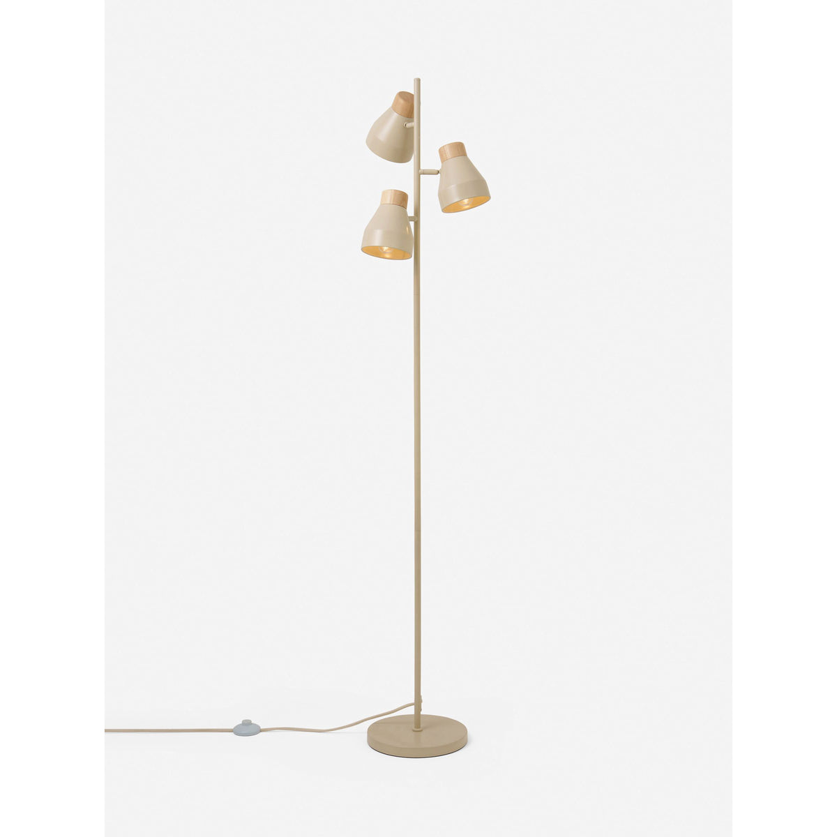 MADE.COM Albert Floor Lamp - Cream