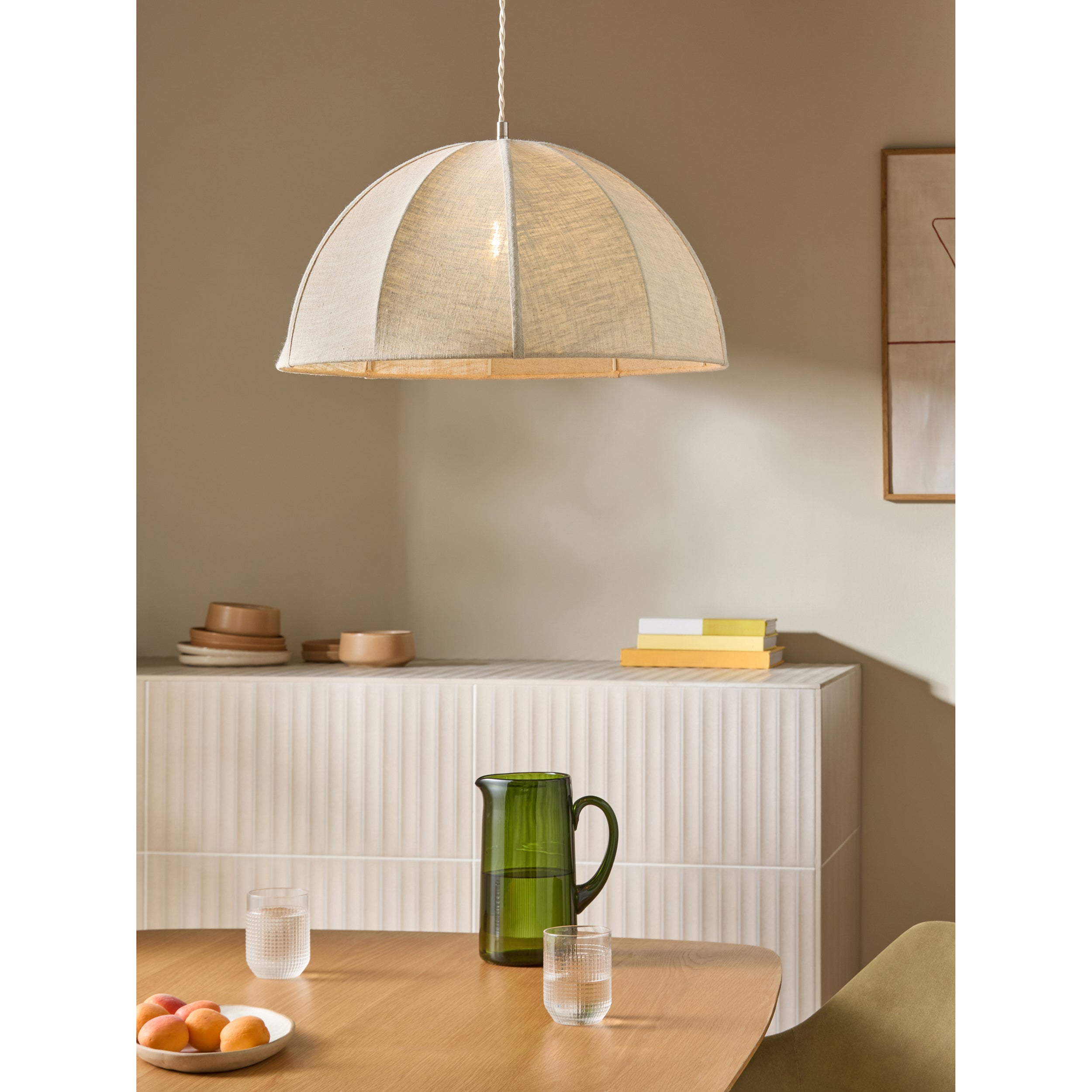 MADE.COM Benny Easy Fit Shade - Cream