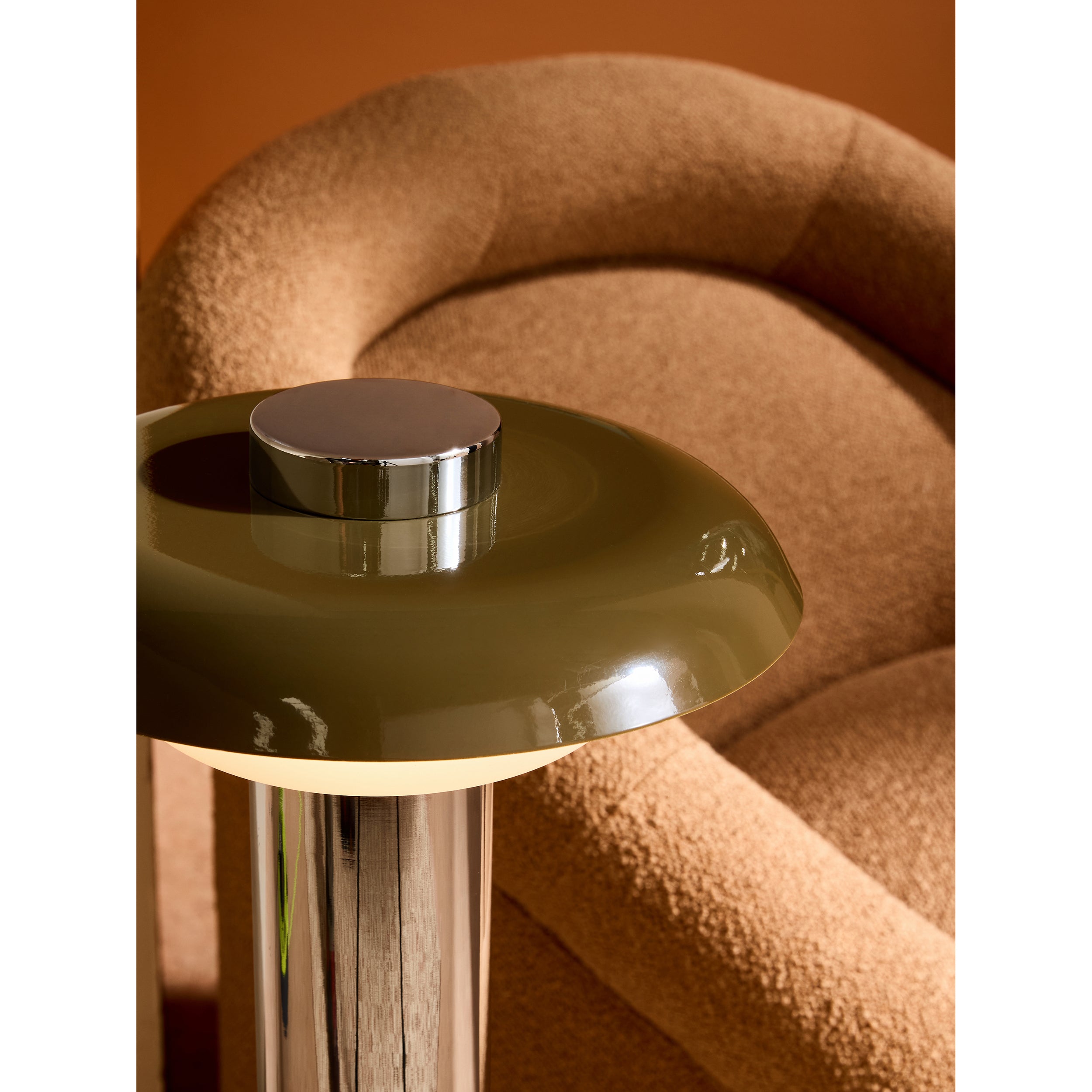 MADE.COM Eero Table Lamp - Chrome