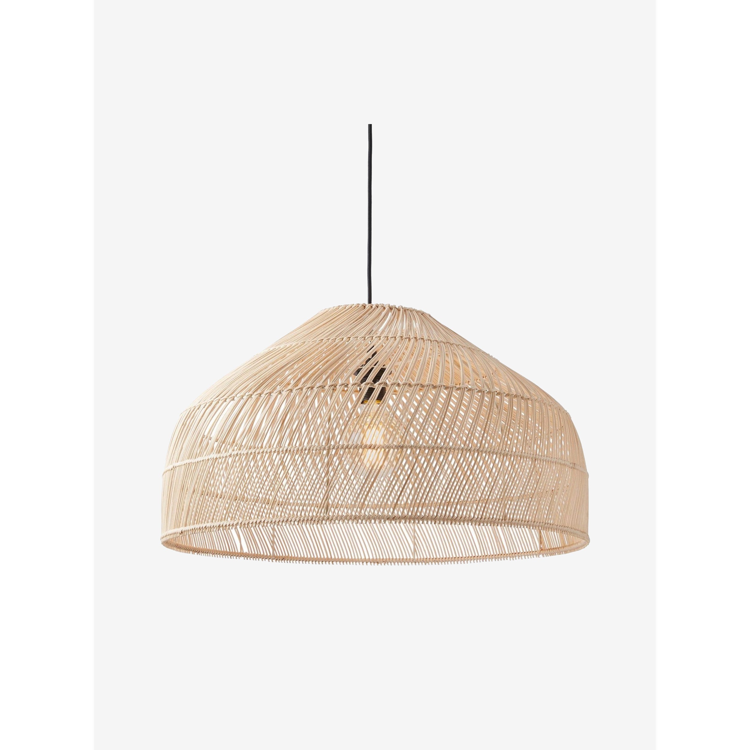 MADE.COM Java Large Lamp Shade - Natural Rattan