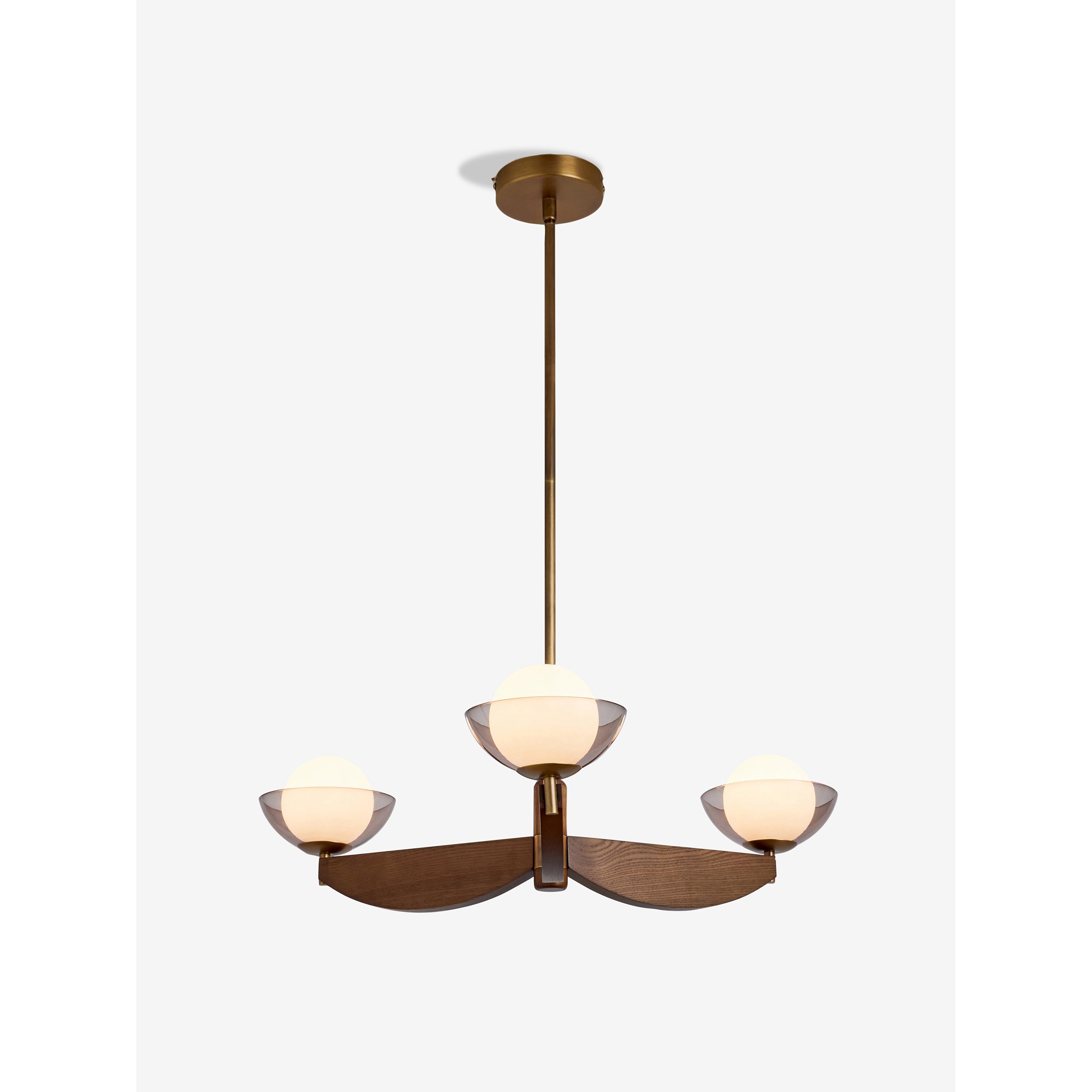MADE.COM Layla Small Ceiling Light - Wood