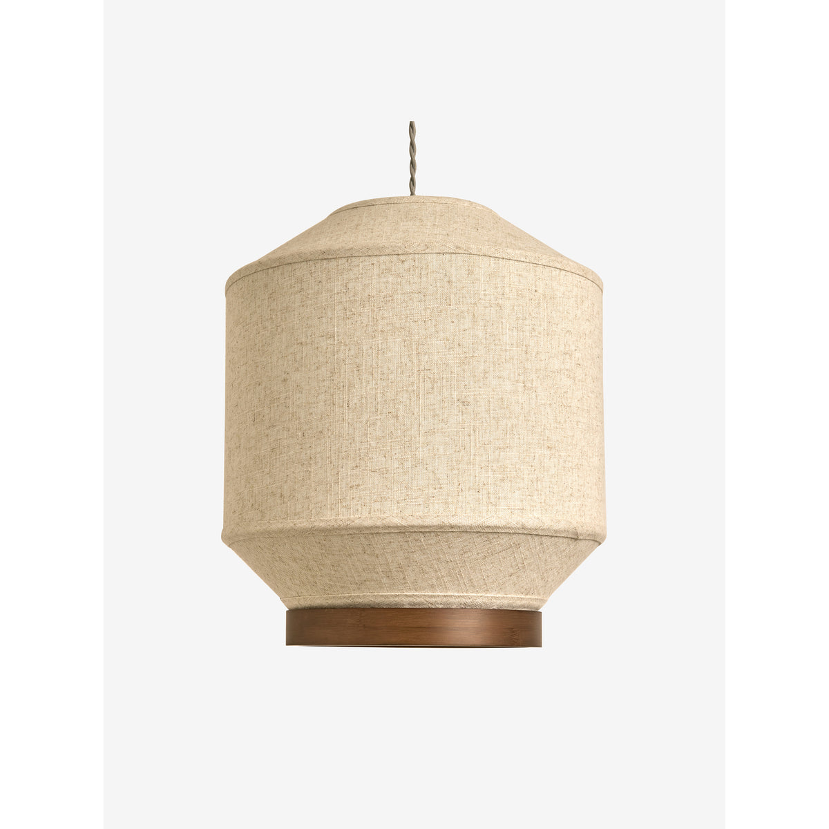 MADE.COM Layla Easy Fit Shade - Cream & Wood